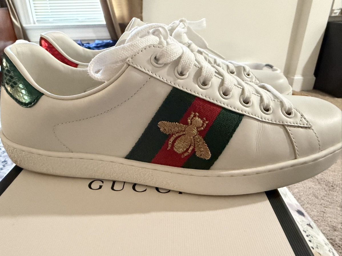 Gucci Gucci Ace Bee sneakers Size US 8.5 / EU 41-42 - 3 Thumbnail