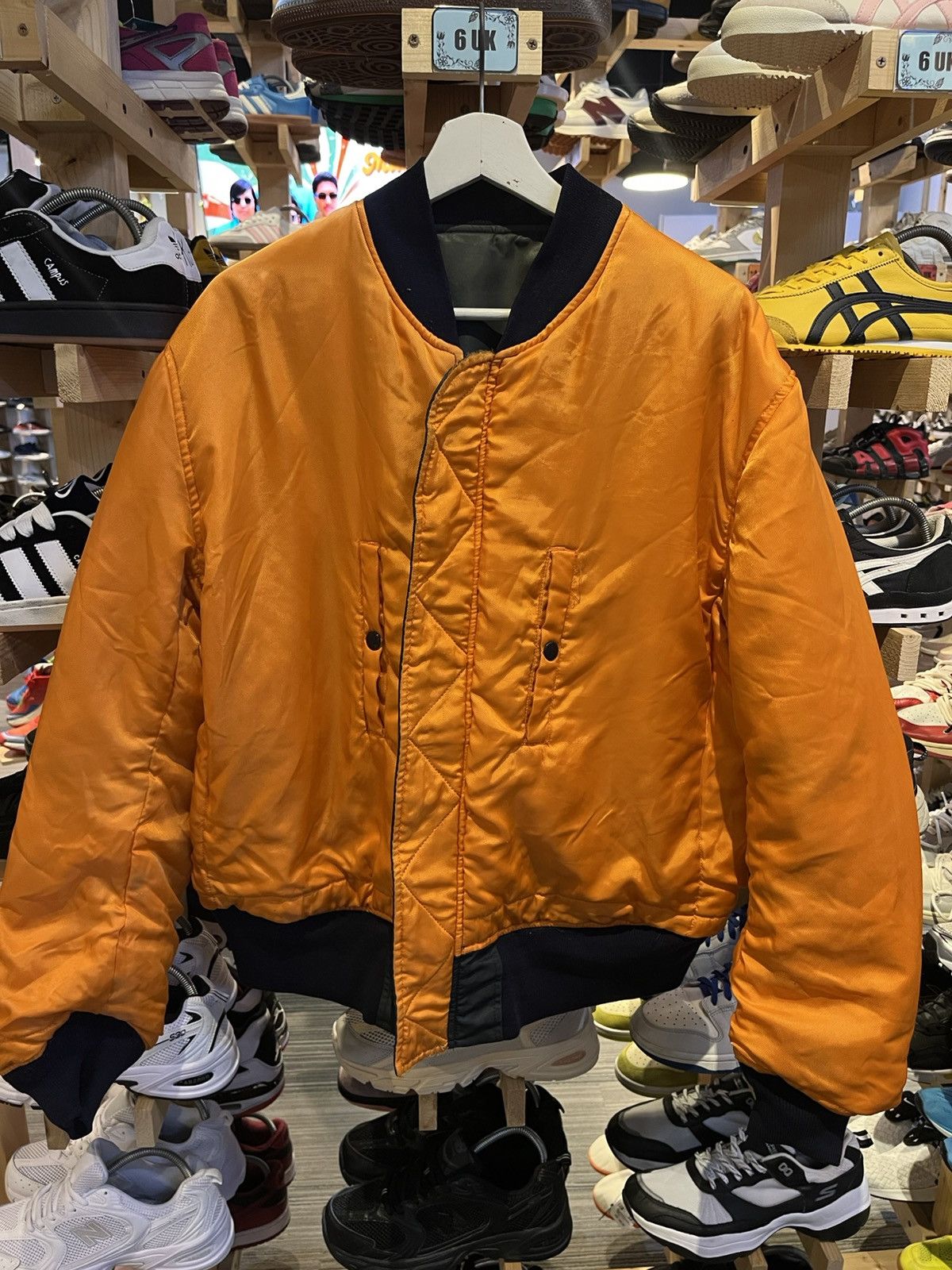 Vintage VTG Flying’s Man’s Ma-1 Bomber Jacket Size US XL / EU 56 / 4 - 9 Thumbnail