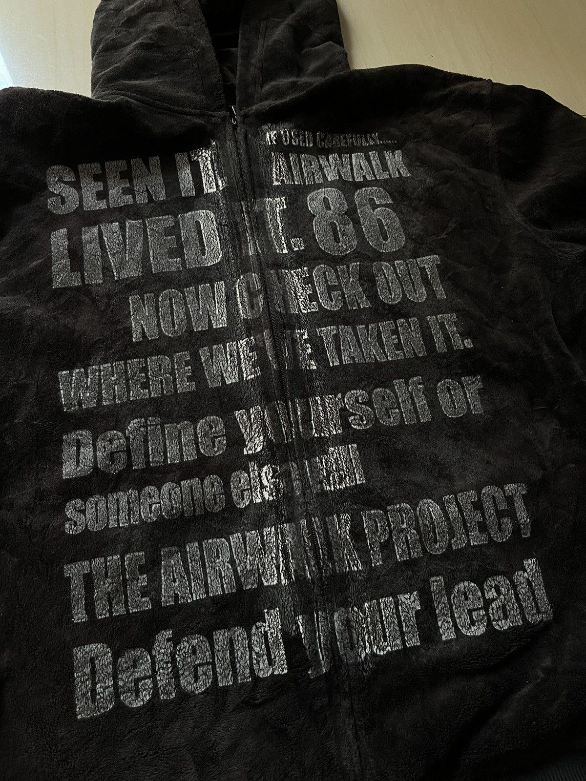 Airwalk Zipper hoodie poem airwalk y2k Size US XL / EU 56 / 4 - 3 Thumbnail