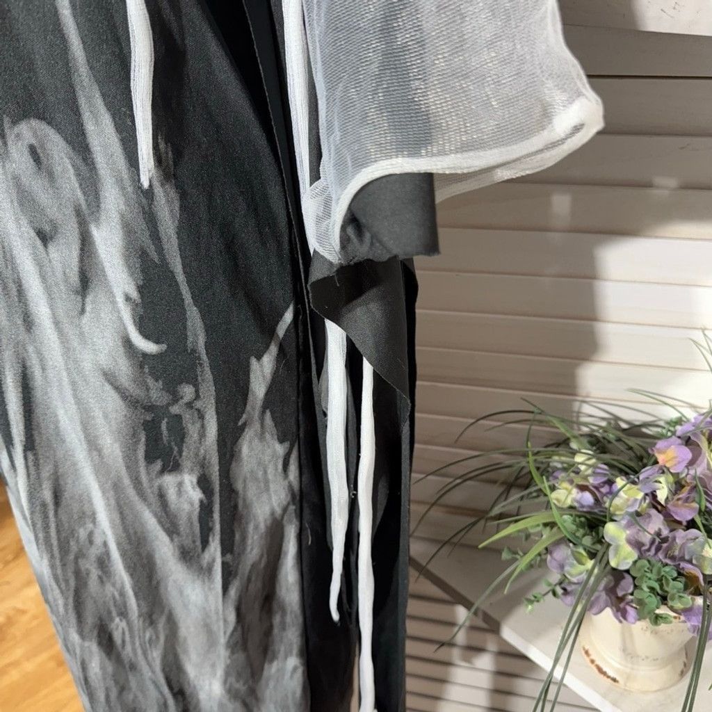 Vintage Spirit Ghoul Soul Eater Halloween Costume Black/Grey/White S Size S / US 4 / IT 40 - 16 Thumbnail