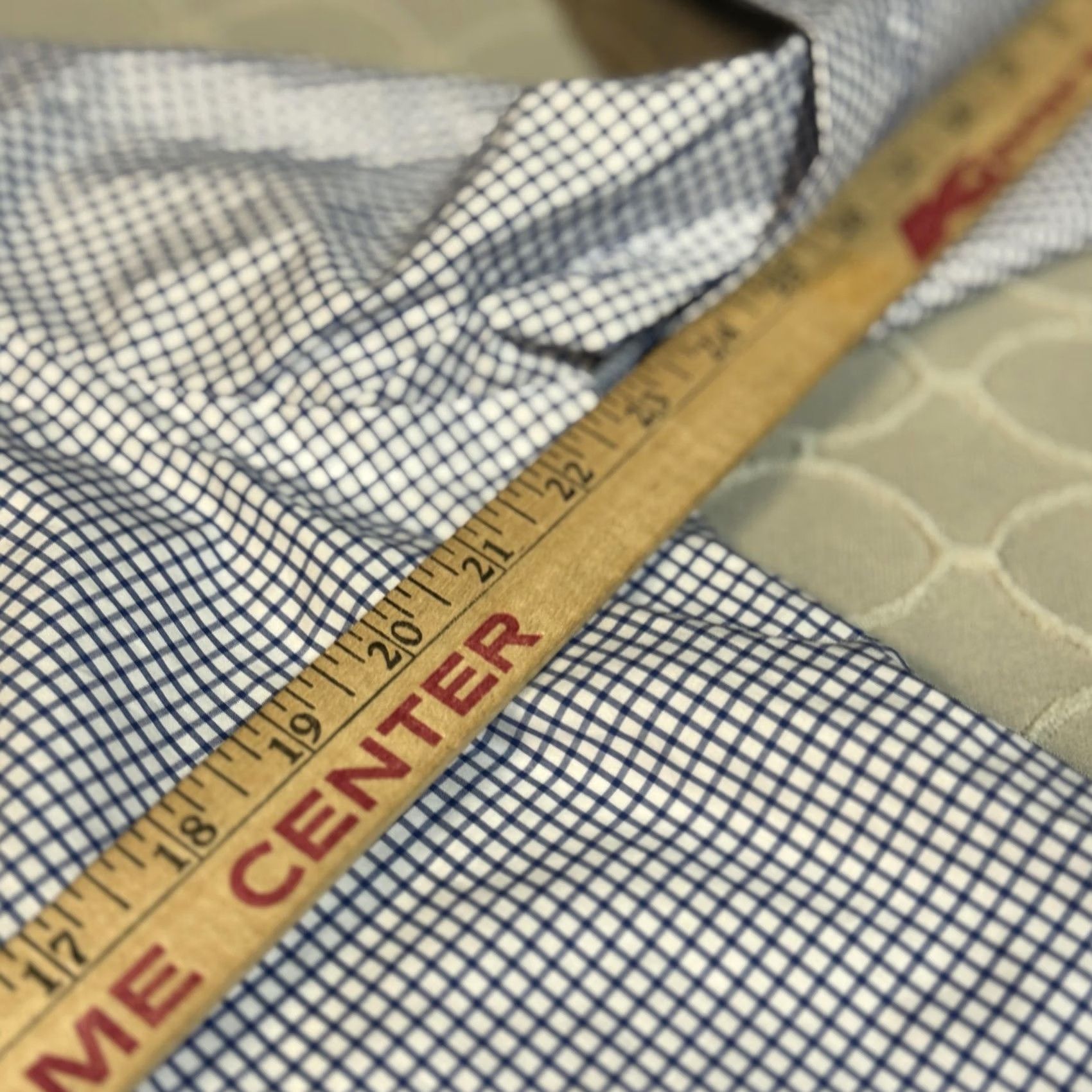 Ralph Lauren Ralph Lauren Shirt Mens XL Blue Slim Fit Button Down Check Dress Classic NWT Size 46R - 5 Thumbnail