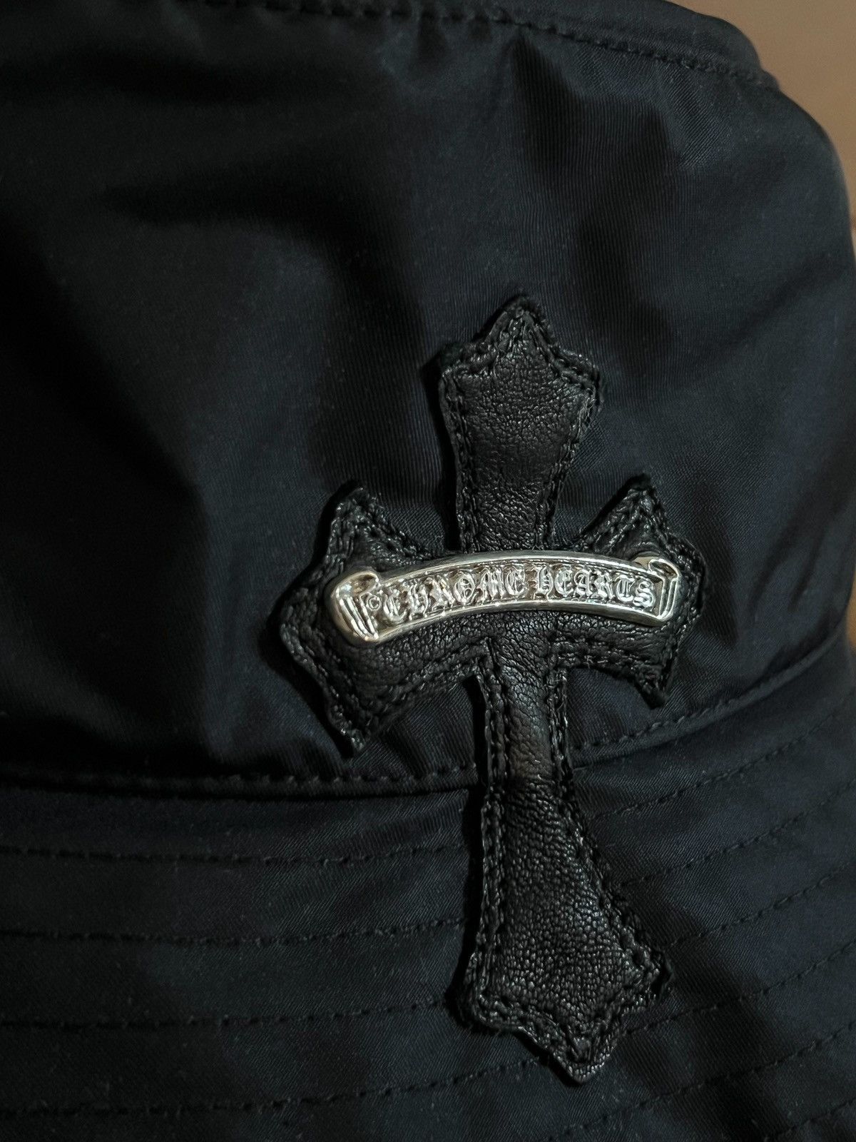 Chrome Hearts Chrome Hearts Bucket Hat Cross Patch (Size L) Size ONE SIZE - 5 Thumbnail