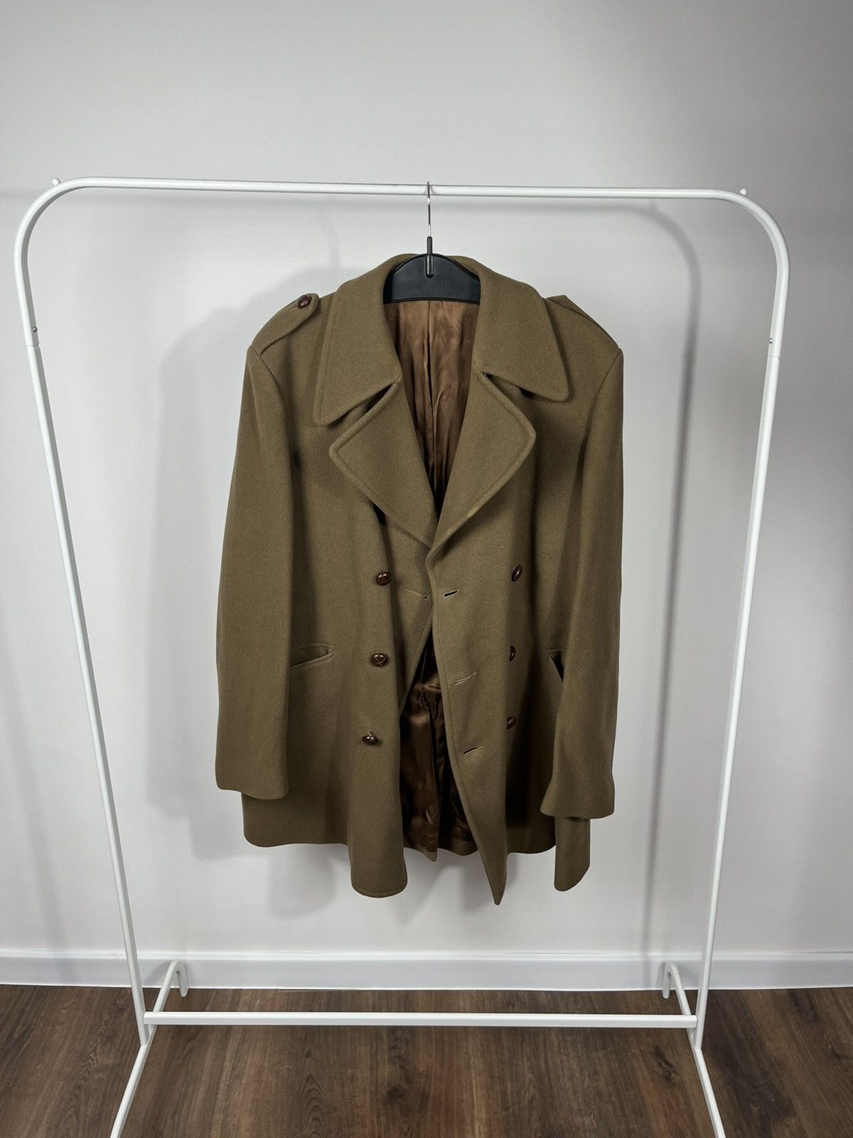 Other Vintage Wool Double Breasted Military Style Coat Size 44 Size US XL / EU 56 / 4 - 1 Thumbnail