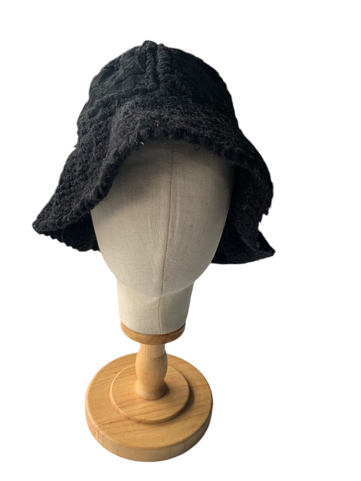 Japanese Brand × Kapital × Vintage Rare Knitted Bucket Hats Punk Japanese Style☠️ Size ONE SIZE - 2 Thumbnail