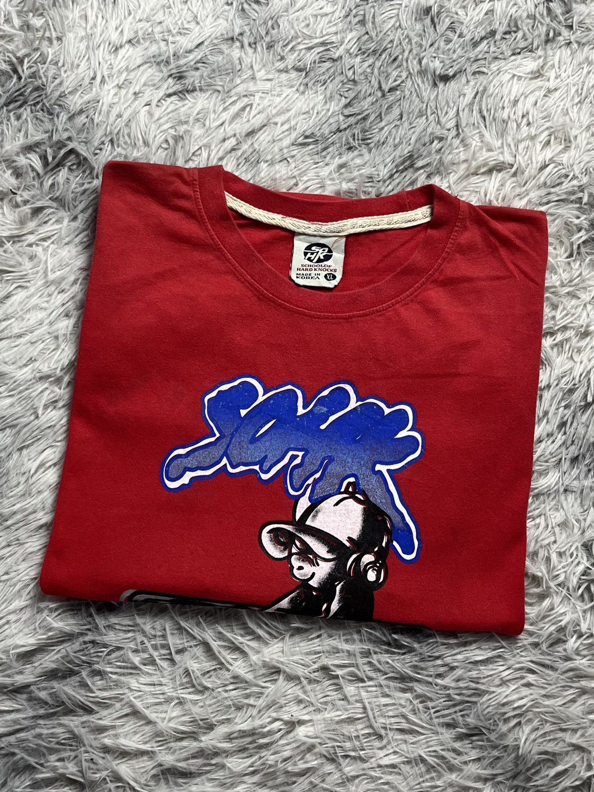 Southpole Vintage sohk school of hard knocks T-shirt Size US XL / EU 56 / 4 - 1 Thumbnail