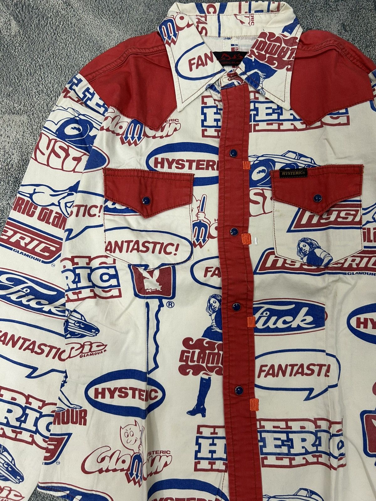 Hysteric Glamour Vintage Hysteric Glamour All Over logo Size US S / EU 44-46 / 1 - 4 Thumbnail