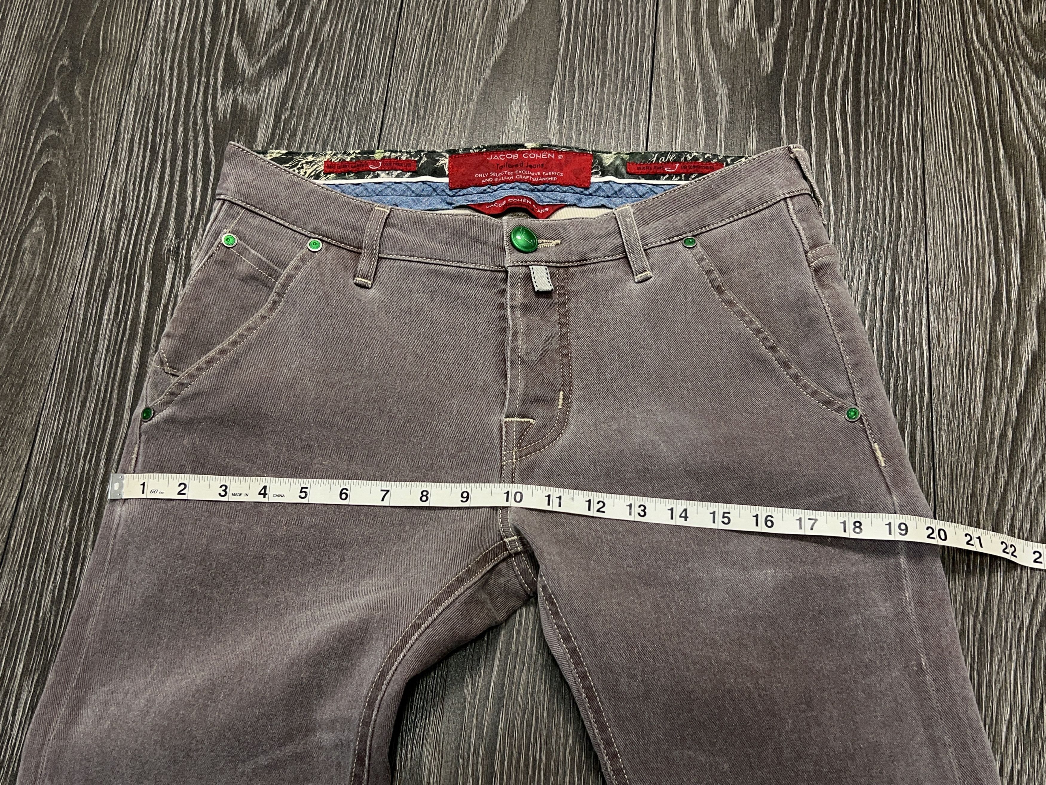 Jacob Cohen 613 CP Denim Cotton Elastane Jeans Pants Trousers Size 31 Size US 31 - 8 Thumbnail