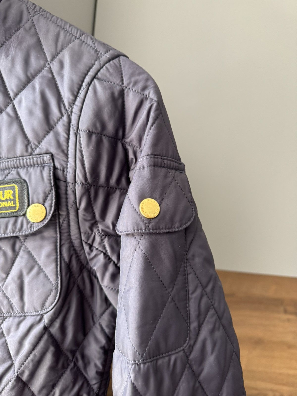 Barbour Barbour International Polarquilt belted jacket size UK 6 Size US S / EU 44-46 / 1 - 4 Thumbnail