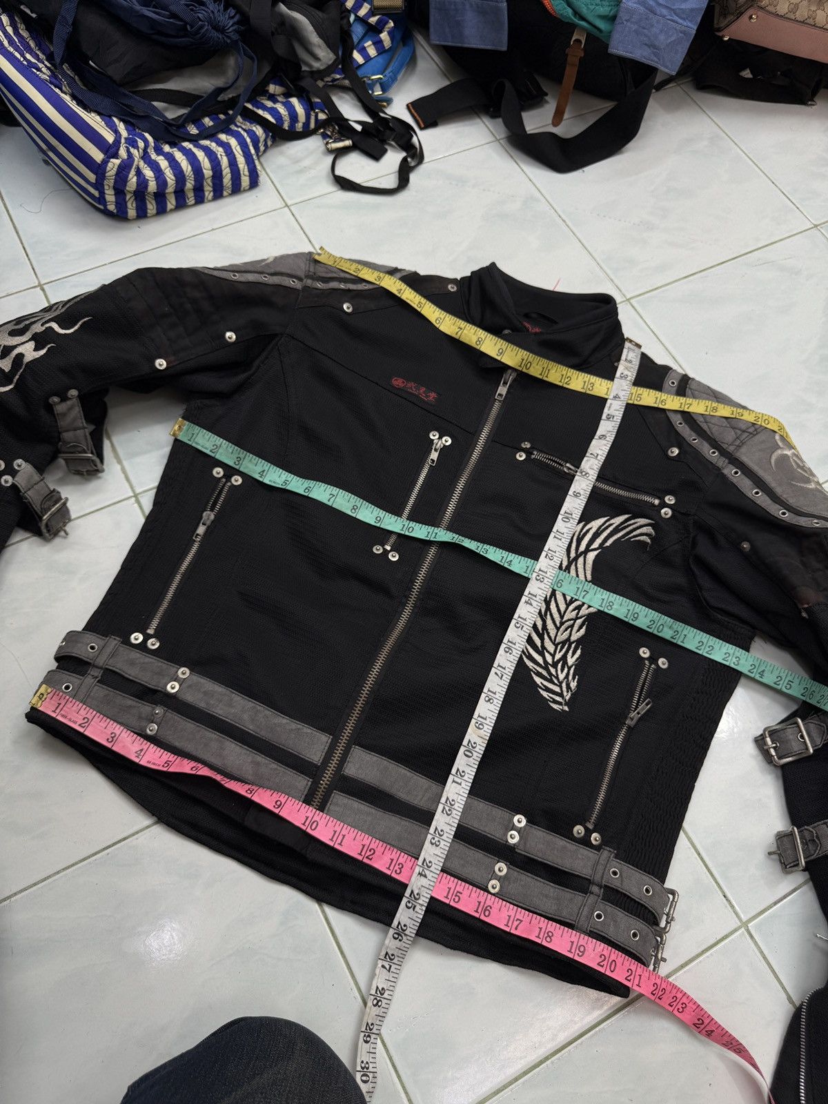 Japanese Brand 💥💥🔥STEALS JAPANESE TRADITION MOTORCYCLE JACKET Size US M / EU 48-50 / 2 - 24 Thumbnail