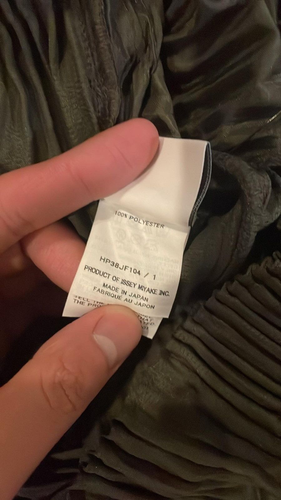 Homme Plisse Issey Miyake Homme Plissé Issey Miyake Pleated Pants Cropped Size 1 Size US 32 / EU 48 - 4 Thumbnail