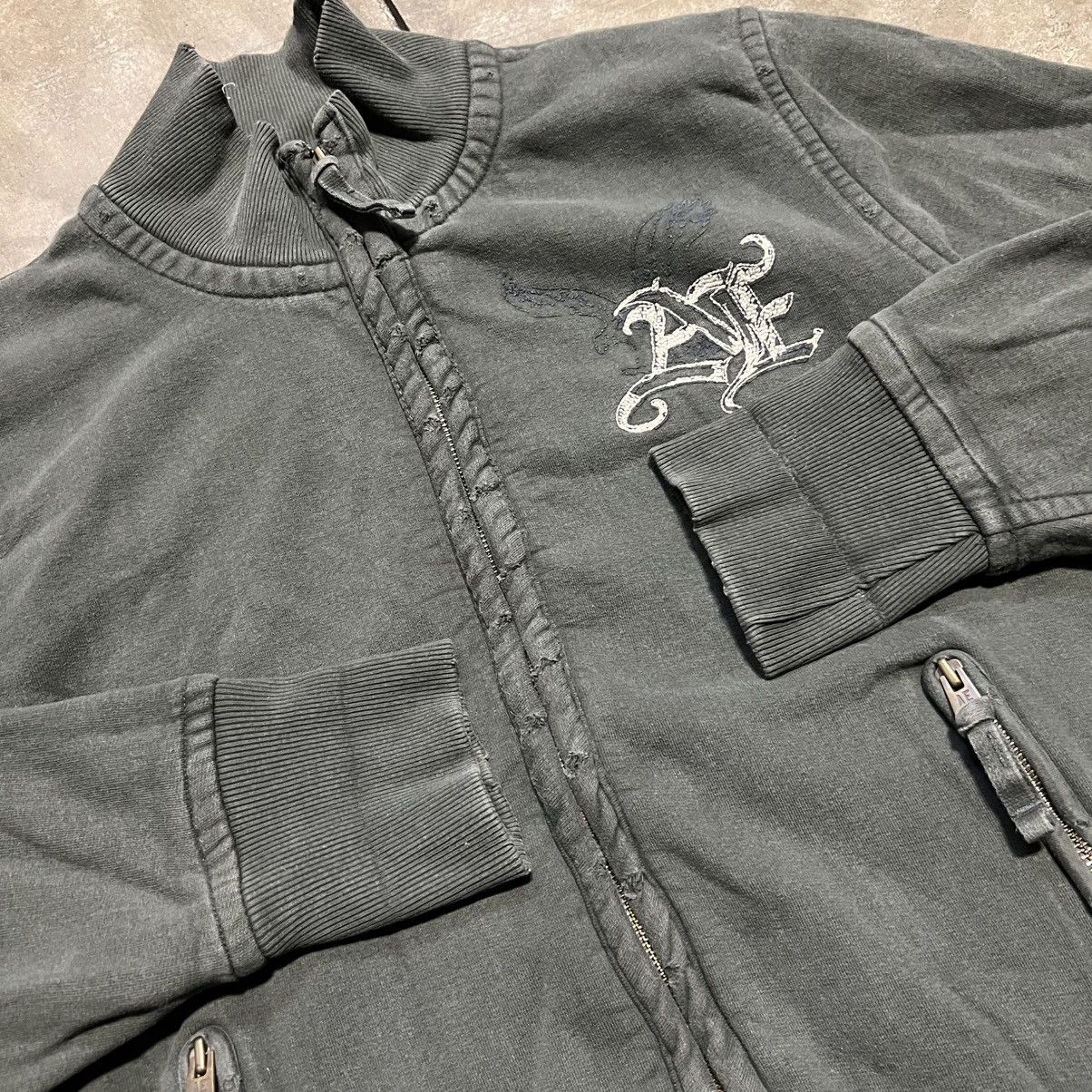 American Eagle Outfitters Vintage American Eagle Zip Up Sweatshirt Jacket Grunge Prep Size US L / EU 52-54 / 3 - 6 Thumbnail