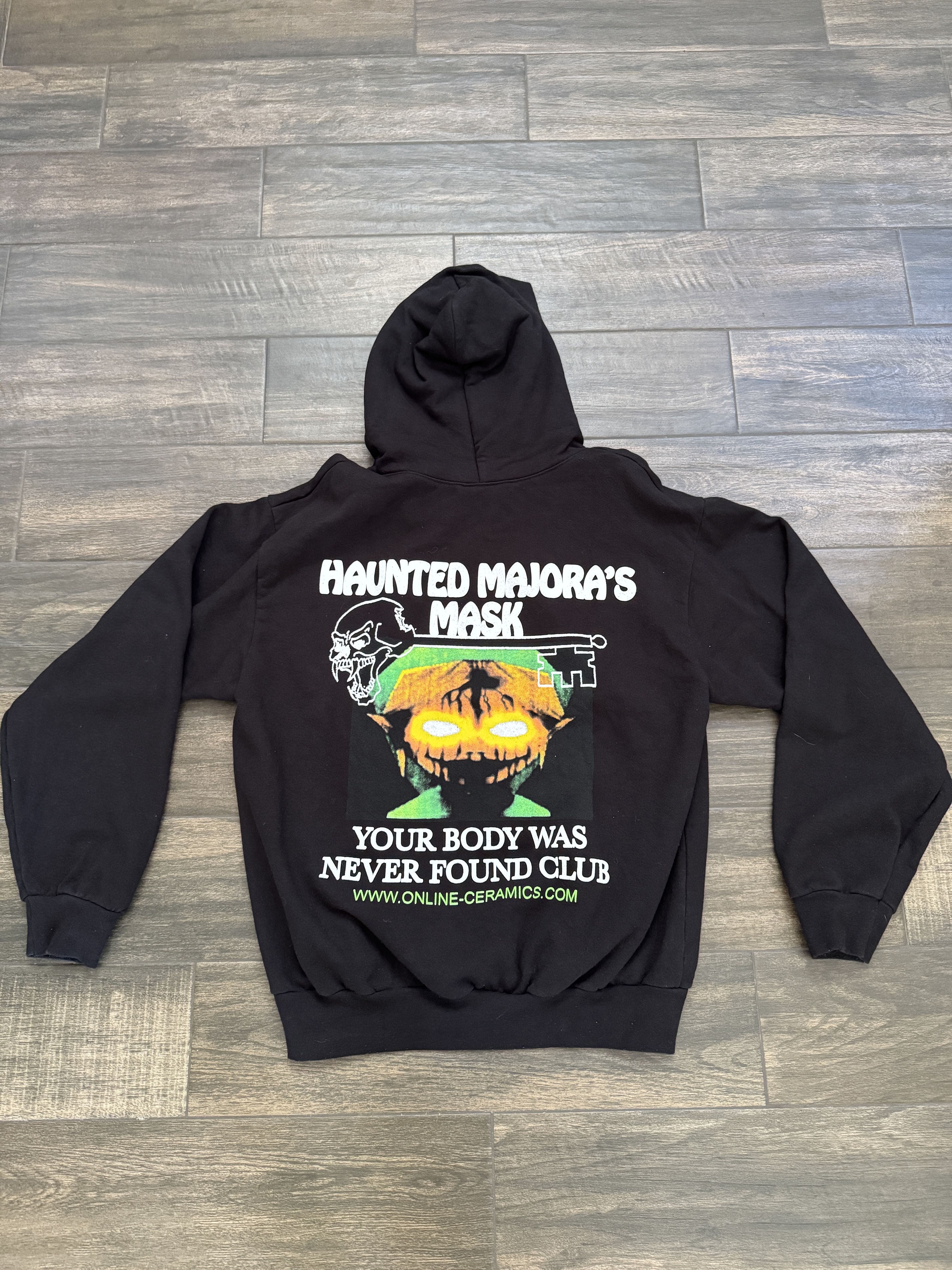 OC Zelda Haunted Majora's Mask Death Cult Hoodie Black