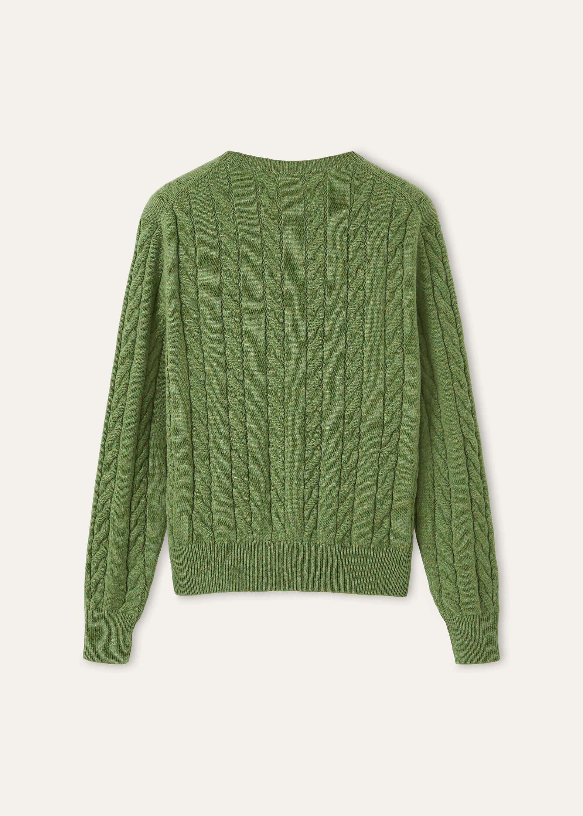 Loro Piana os11x0426 FAQ4509 Cedar Crewneck Sweater Eden Path Melange Size S / US 4 / IT 40 - 6 Thumbnail