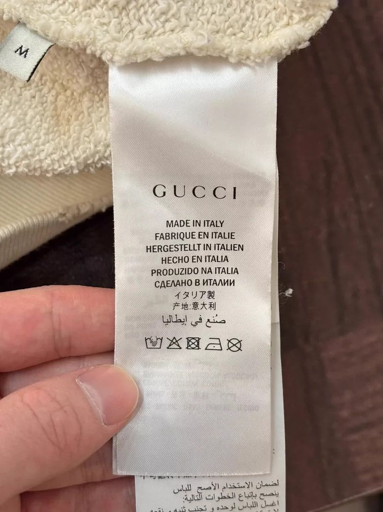 Gucci Gucci Vintage square logo hoodie Size US M / EU 48-50 / 2 - 6 Thumbnail