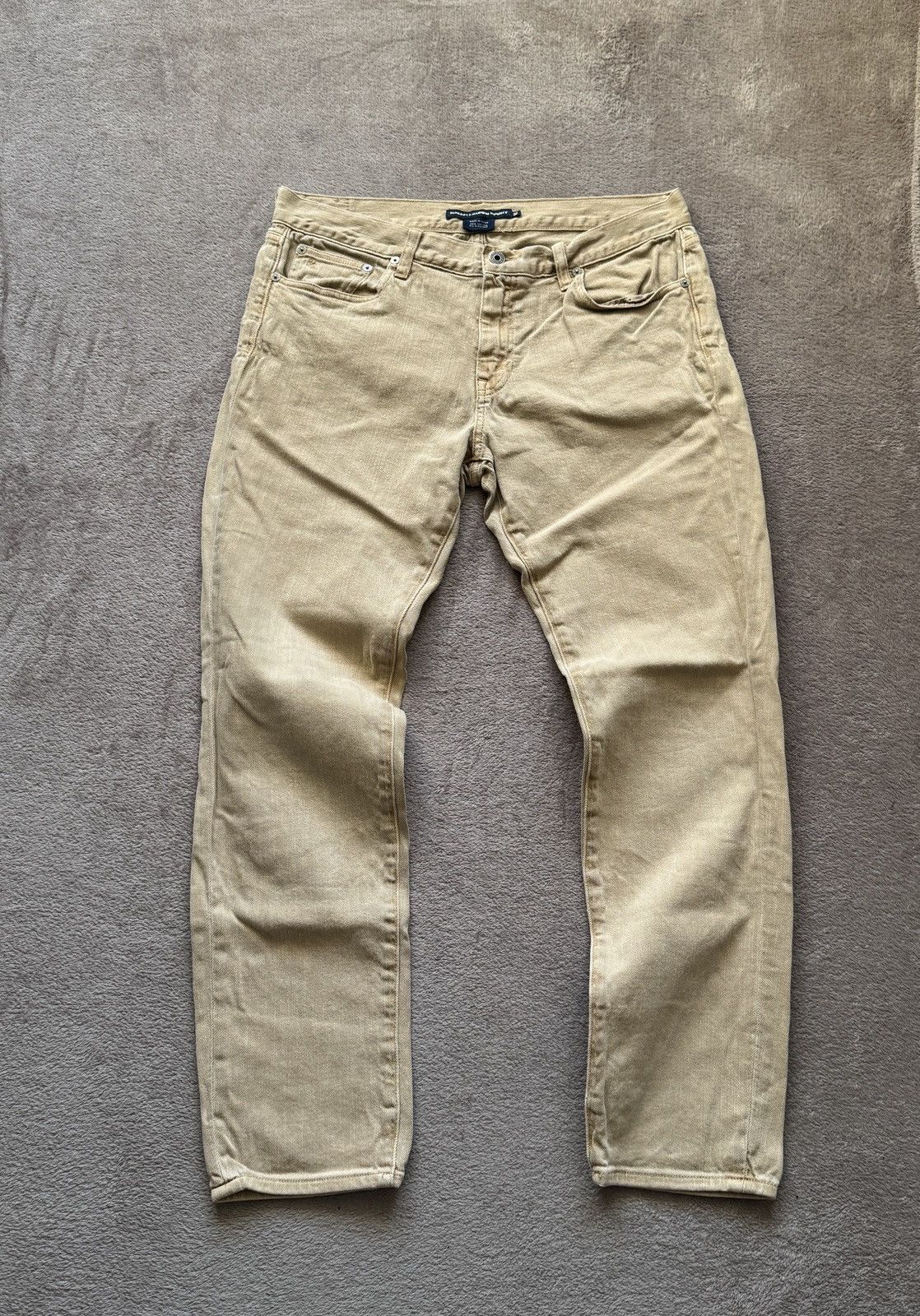Polo Ralph Lauren Vintage Faded Mudwash Sick Slim Fit Jeans grunge punk armani Size US 32 / EU 48 - 1 Thumbnail