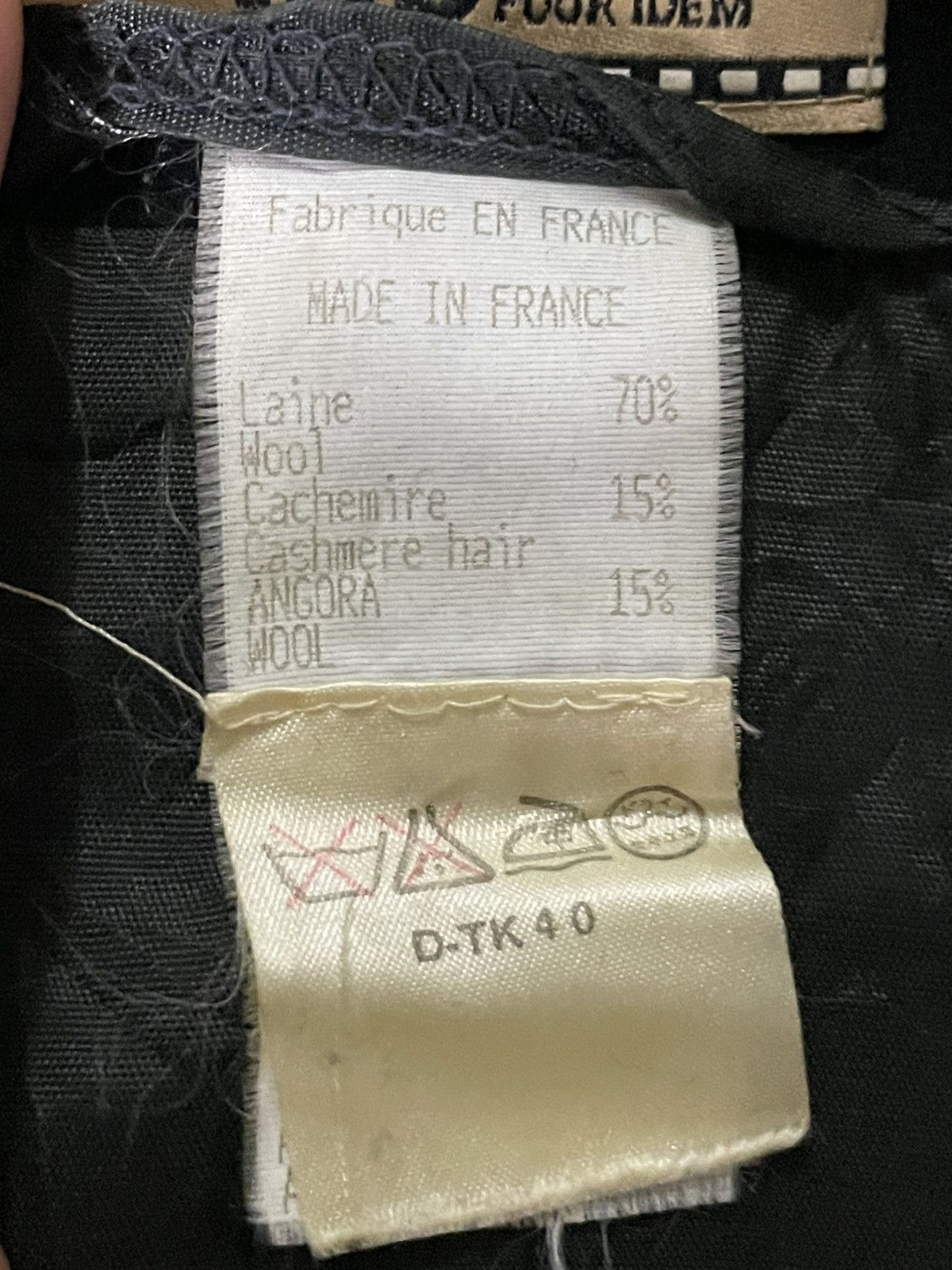 Designer × Vintage Irene Van Ryb x Vintage Wool Mid-length Dress (40) Size S / US 4 / IT 40 - 6 Thumbnail