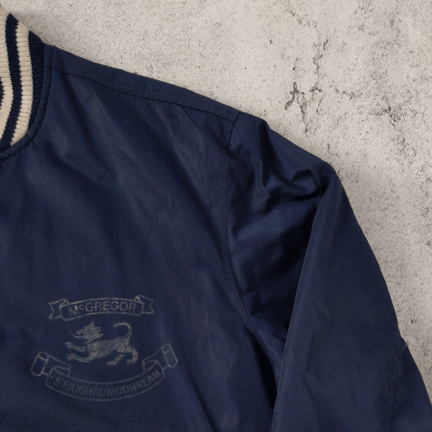 Japanese Brand × McGregor × Vintage Vintage SunFaded 90s McGregor Varsity Bomber Jacket Size US L / EU 52-54 / 3 - 7 Thumbnail