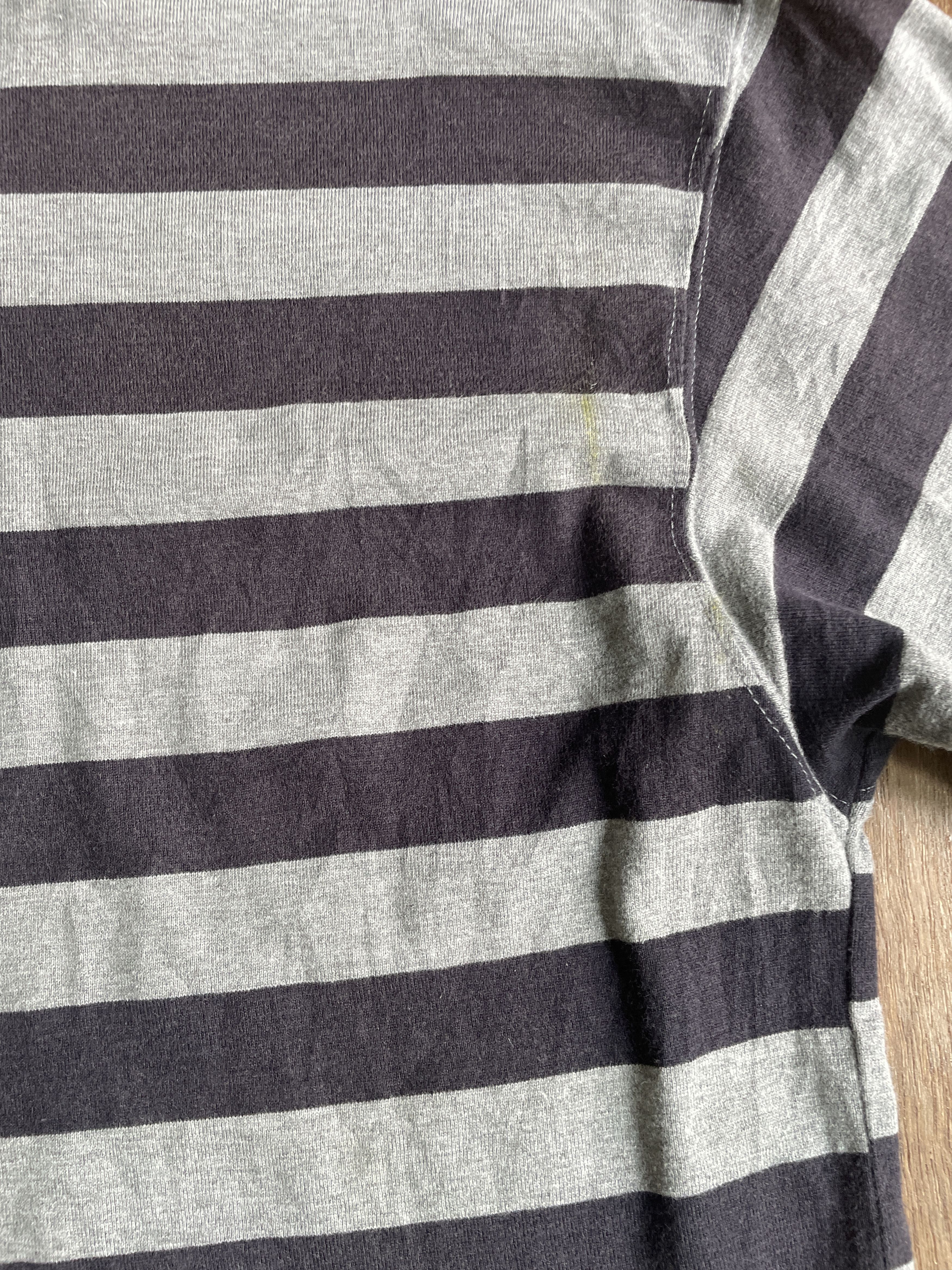 Comme des Garcons Homme CDGH Stripped Polo Shirt 2004 Size US S / EU 44-46 / 1 - 10 Thumbnail