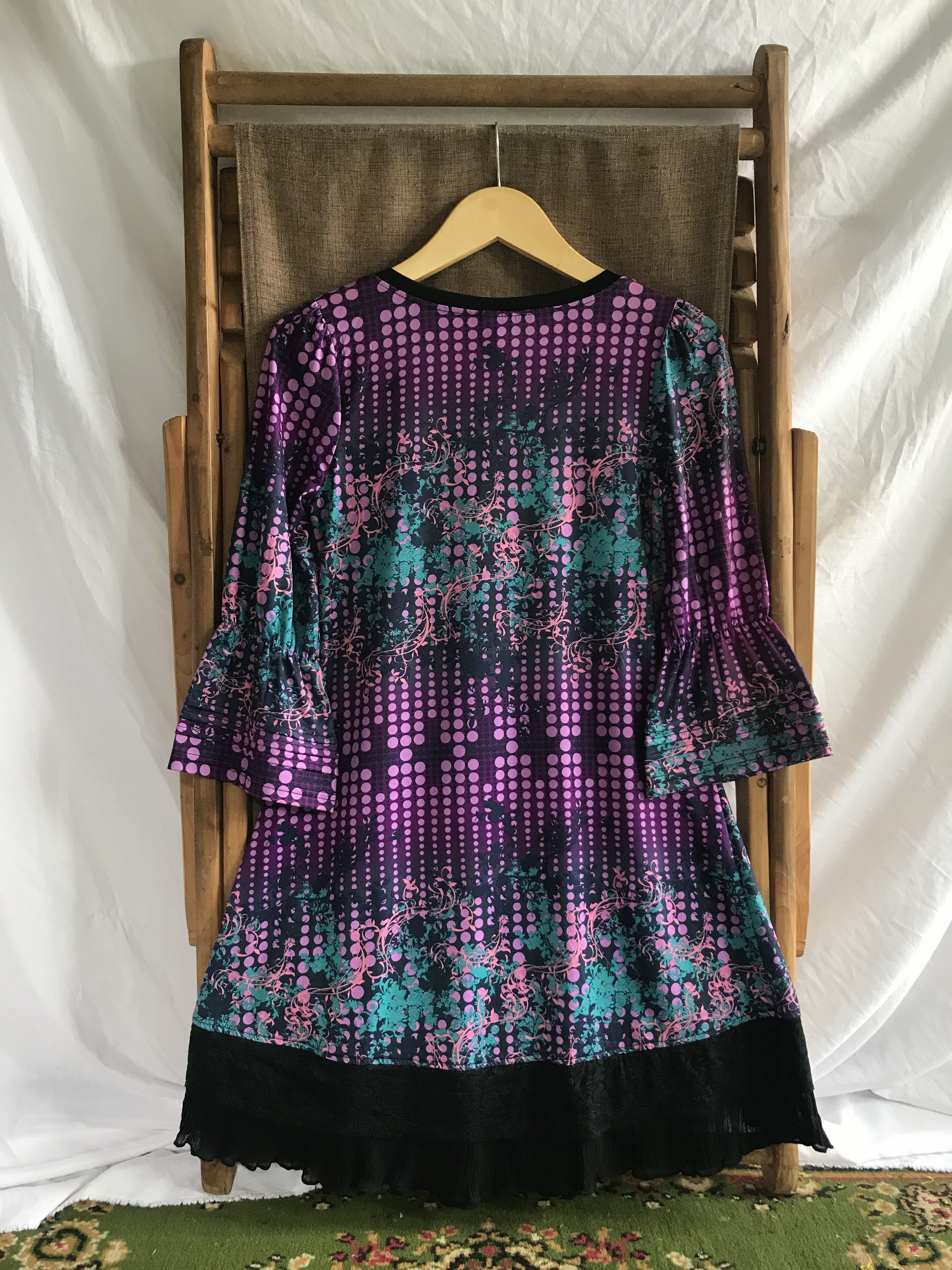 Hysteric Glamour Ozz Oneste Japanese Brand Cyber Gothic Dress Size S / US 4 / IT 40 - 5 Thumbnail