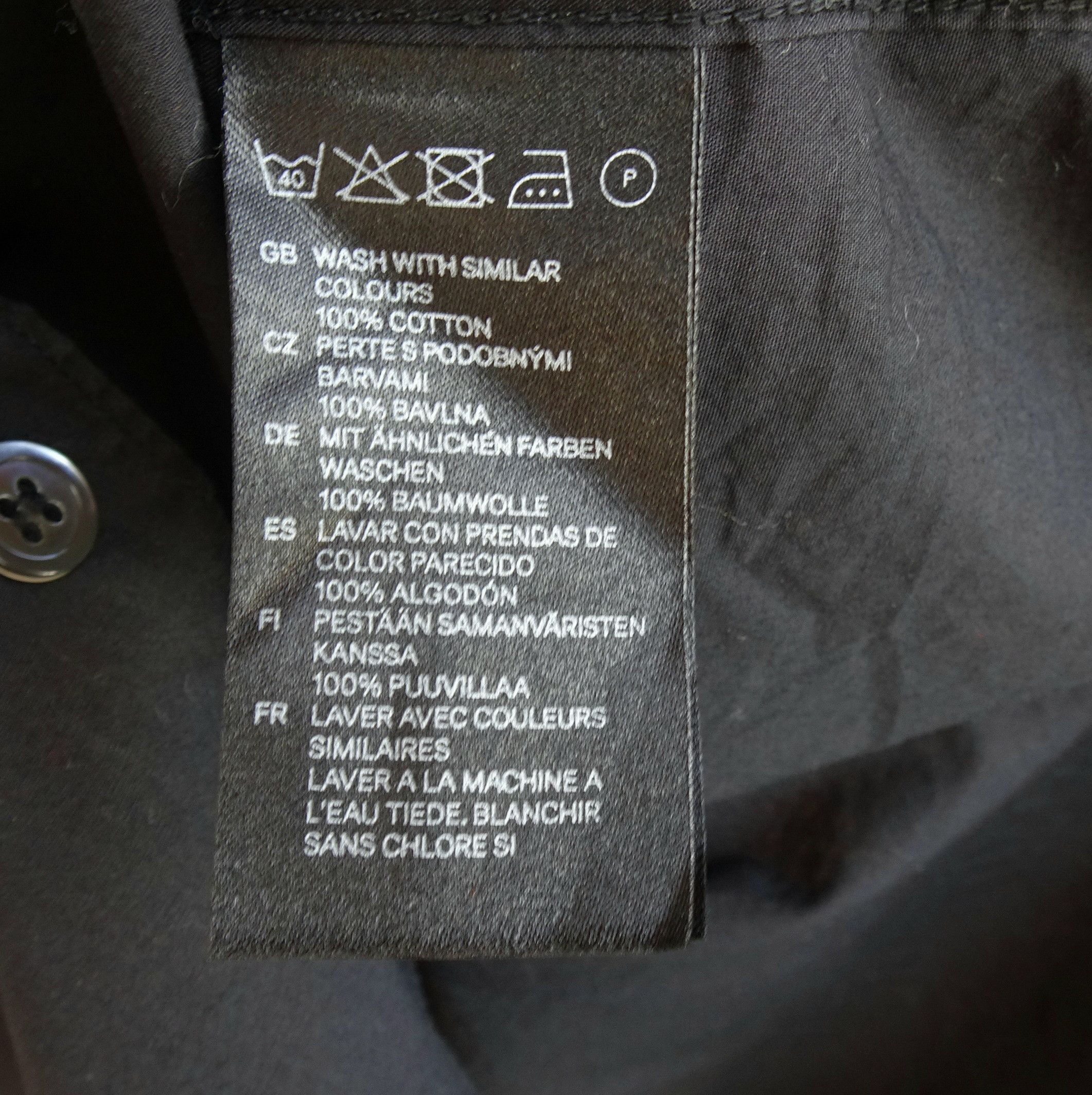 Comme des Garcons × H&M H&M x COMME DE GARCONS COTTON SHIRT Size US XS / EU 42 / 0 - 4 Thumbnail