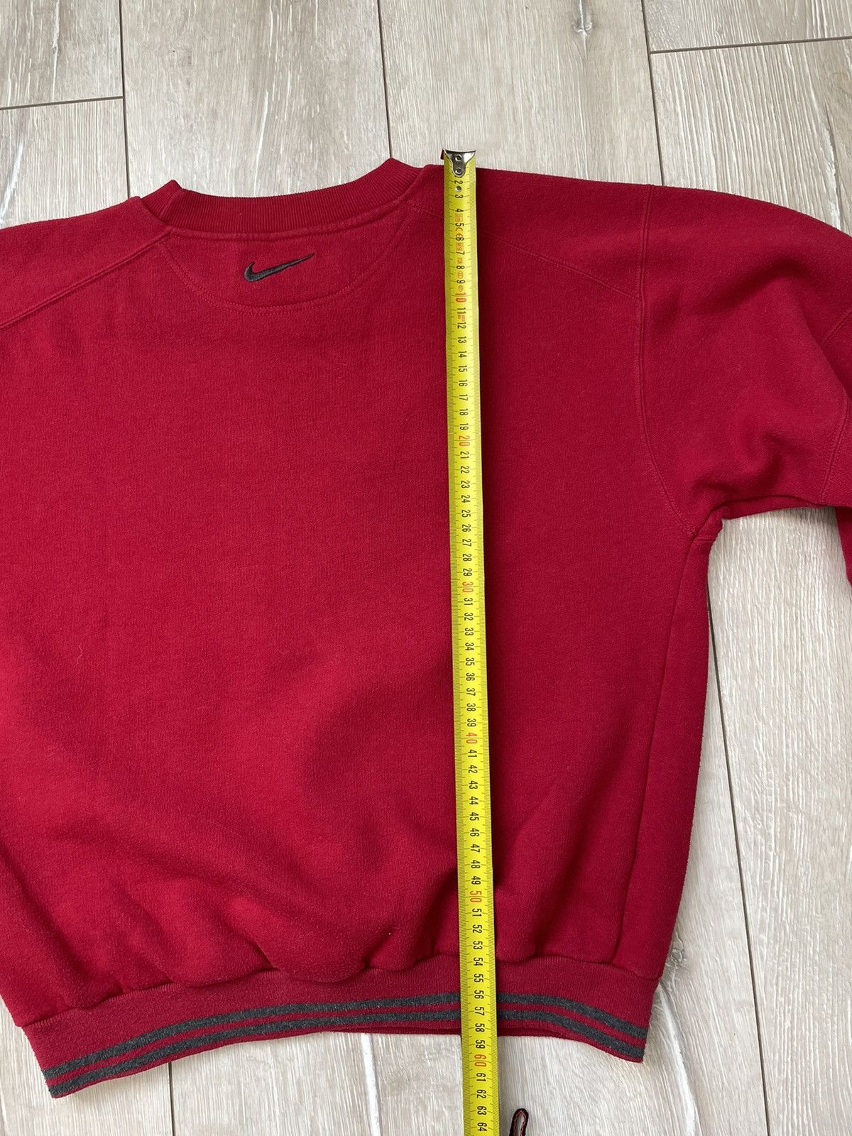 Nike × Vintage Vintage 90s woman's Nike sweatshirt big logo Size XS / US 0-2 / IT 36-38 - 12 Thumbnail