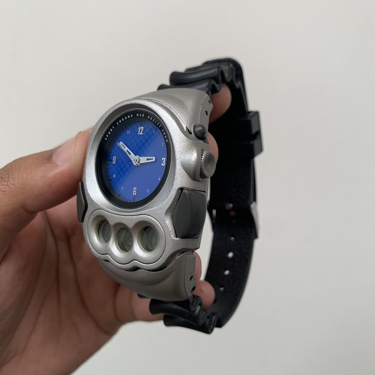 image of Nike Cross Training(Vg01-0010) 2System Watch in Grey, Men's