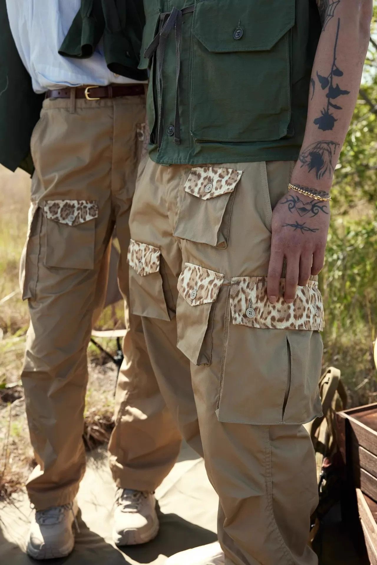 Engineered Garments Engineered Garments FA Multi-pocket Leopard US XL Size US 36 / EU 52 - 9 Thumbnail