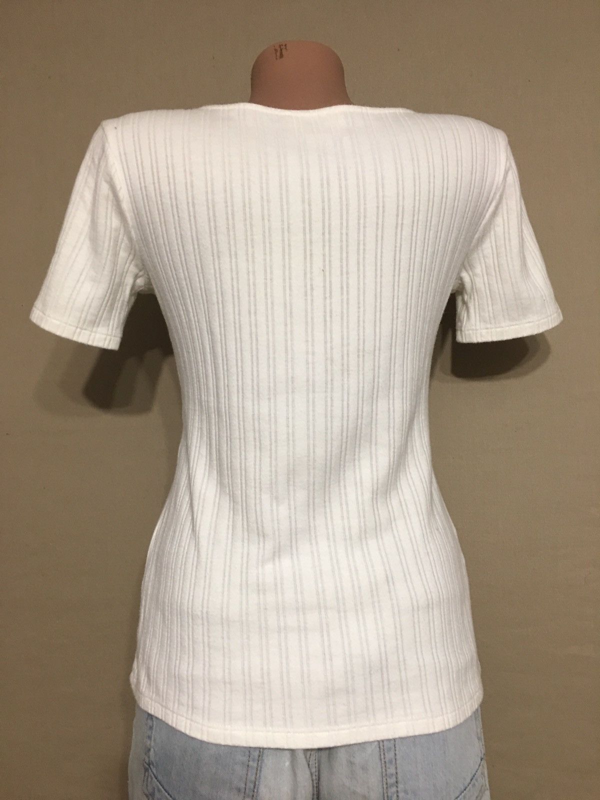 Sezane SEZANE Cotton Womens Stripped T-shirt White Size XS Size XS / US 0-2 / IT 36-38 - 9 Thumbnail
