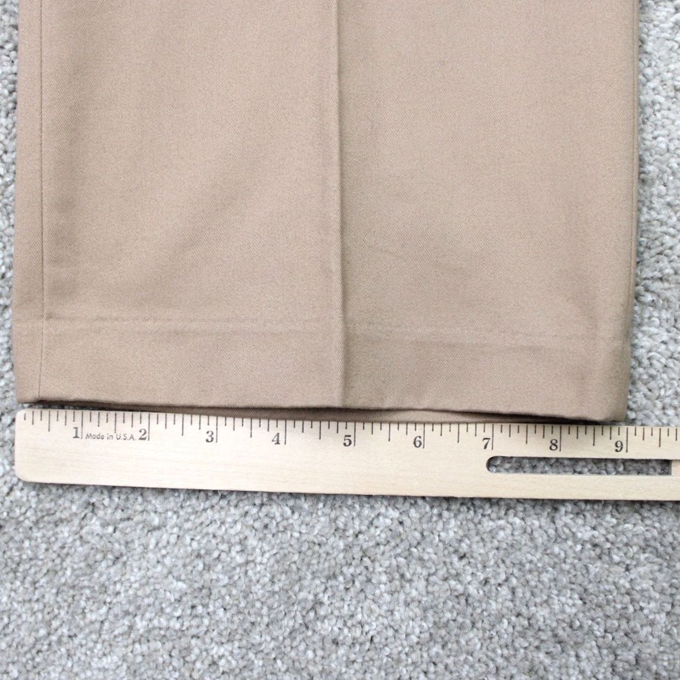 Perry Ellis Perry Ellis Portfolio Pants Men 36x30 Beige Chino Straight Regular Vintage: No N/A Size US 36 / EU 52 - 5 Thumbnail