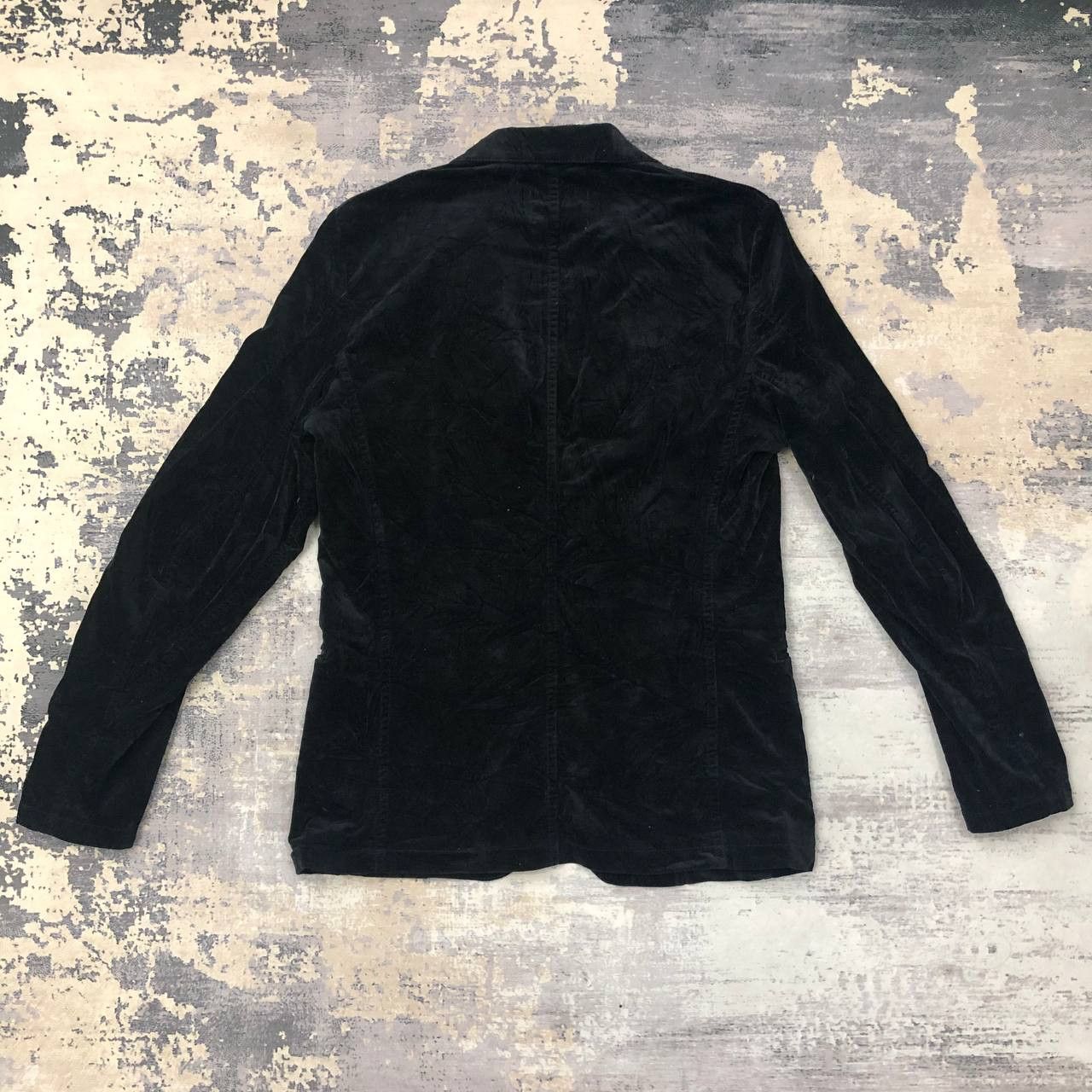 CABANE de ZUCCa Y615 CABANE DE ZUCCA VELVET BLAZER Size L / US 10 / IT 46 - 2 Thumbnail