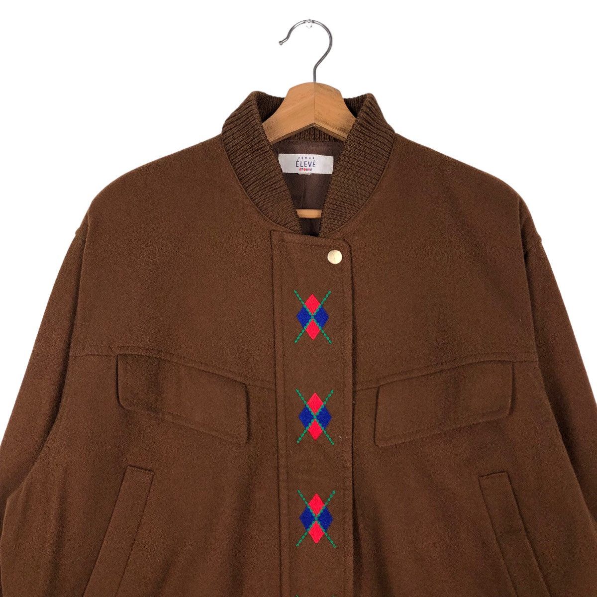Japanese Brand 🔥Vintage Bomber Jacket Roman Eleve Japan Issey Miyake Size US M / EU 48-50 / 2 - 3 Thumbnail