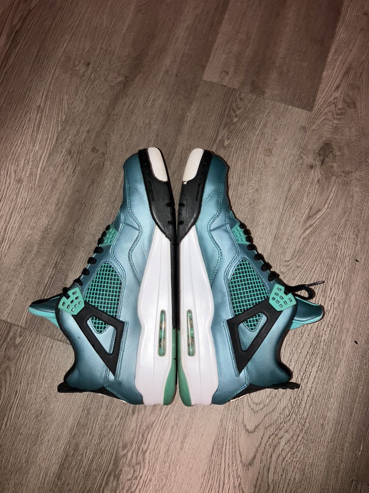 Jordan Brand × Nike Jordan 4 Retro Teal 30th Anniversary SIZE 12 Size US 12 / EU 45 - 4 Thumbnail