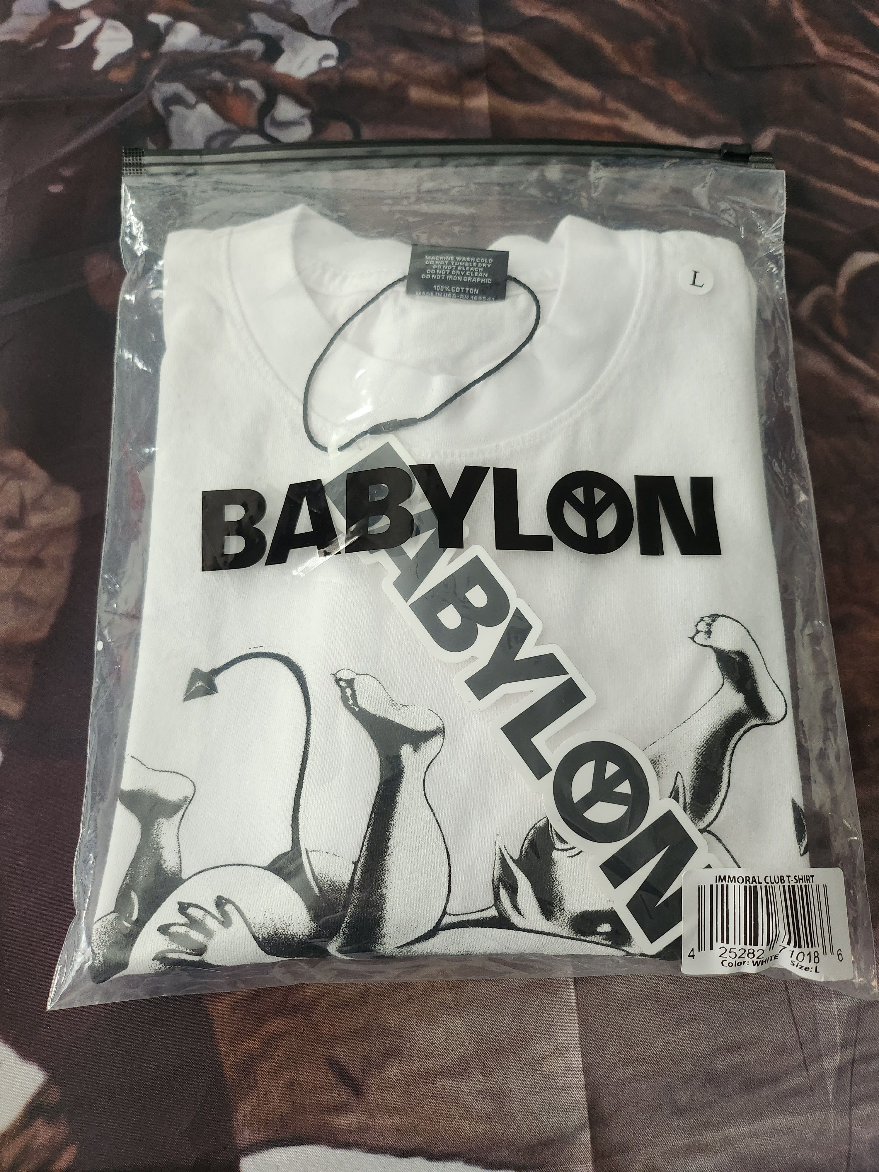 Babylon Immoral Club Tee Size US L / EU 52-54 / 3 - 3 Thumbnail