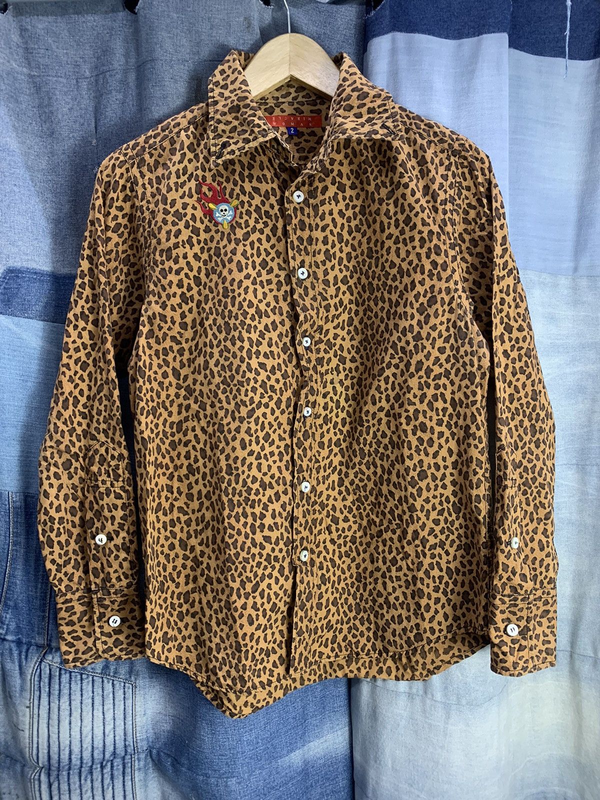 14th Addiction × Hysteric Glamour × Japanese Brand MIRACLE WOMEN SKULLS LEOPARD STYLE Size US M / EU 48-50 / 2 - 4 Thumbnail