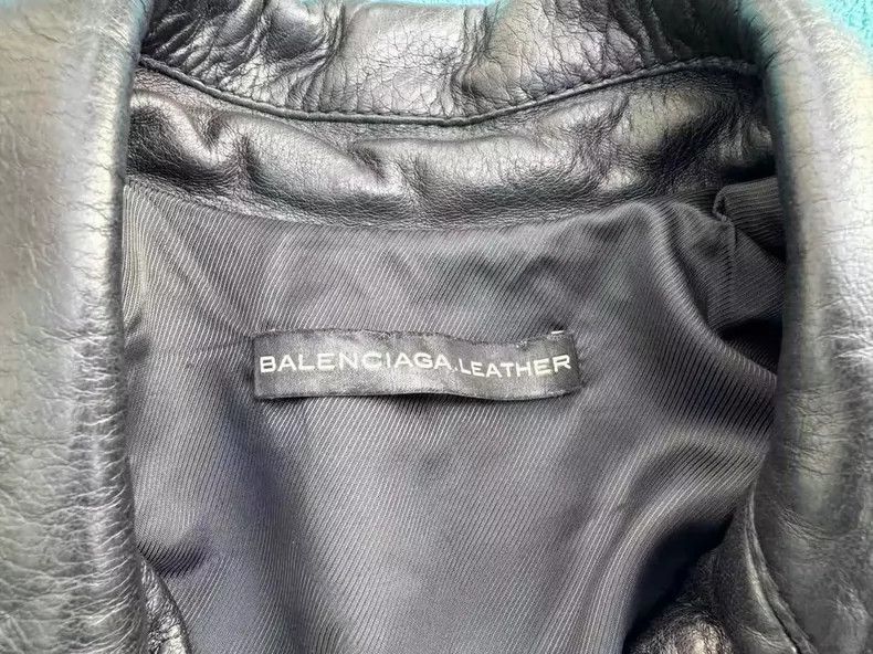 Balenciaga Balenciaga size 36 Black Leather Jacket Size S / US 4 / IT 40 - 3 Thumbnail