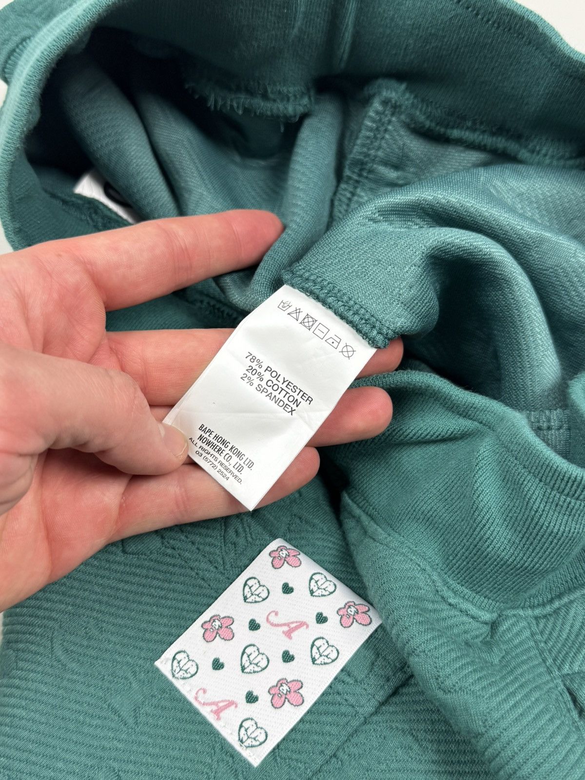 Aape Rare Aape Apunvs Monogram Sweatpants Size US 28 / EU 44 - 11 Thumbnail