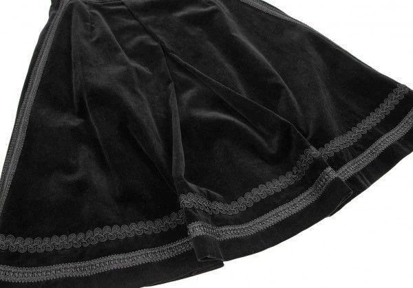 Comme des Garcons Comme des Garcons size S Retro black velvet overskirt Size 24" / US 00 / IT 34 - 7 Thumbnail