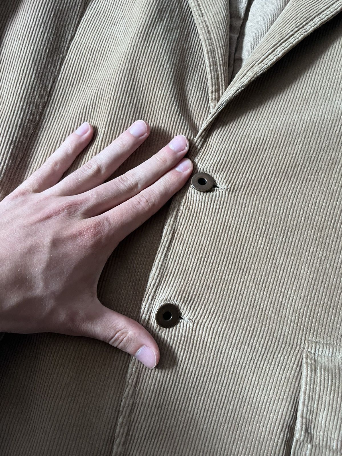 Miu Miu Miu Miu S/S 2004 Corduroy Blazer Jacket beige Size US M / EU 48-50 / 2 - 4 Thumbnail