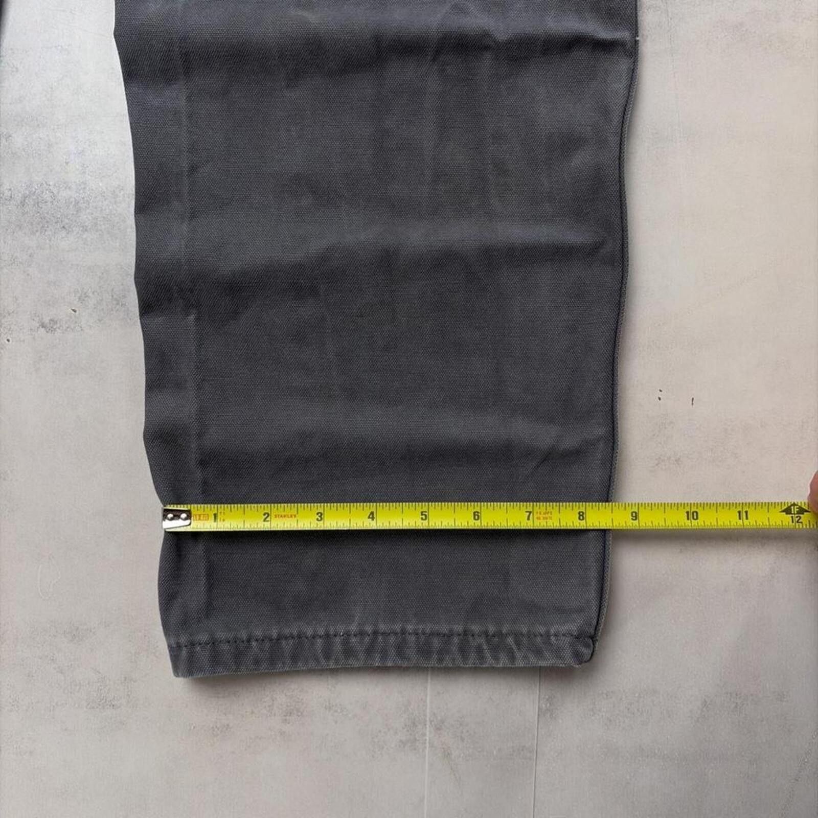 Dickies Y2K Grey Dickies Grunge Baggy Carpenter Skater Pants Size US 35 - 8 Thumbnail