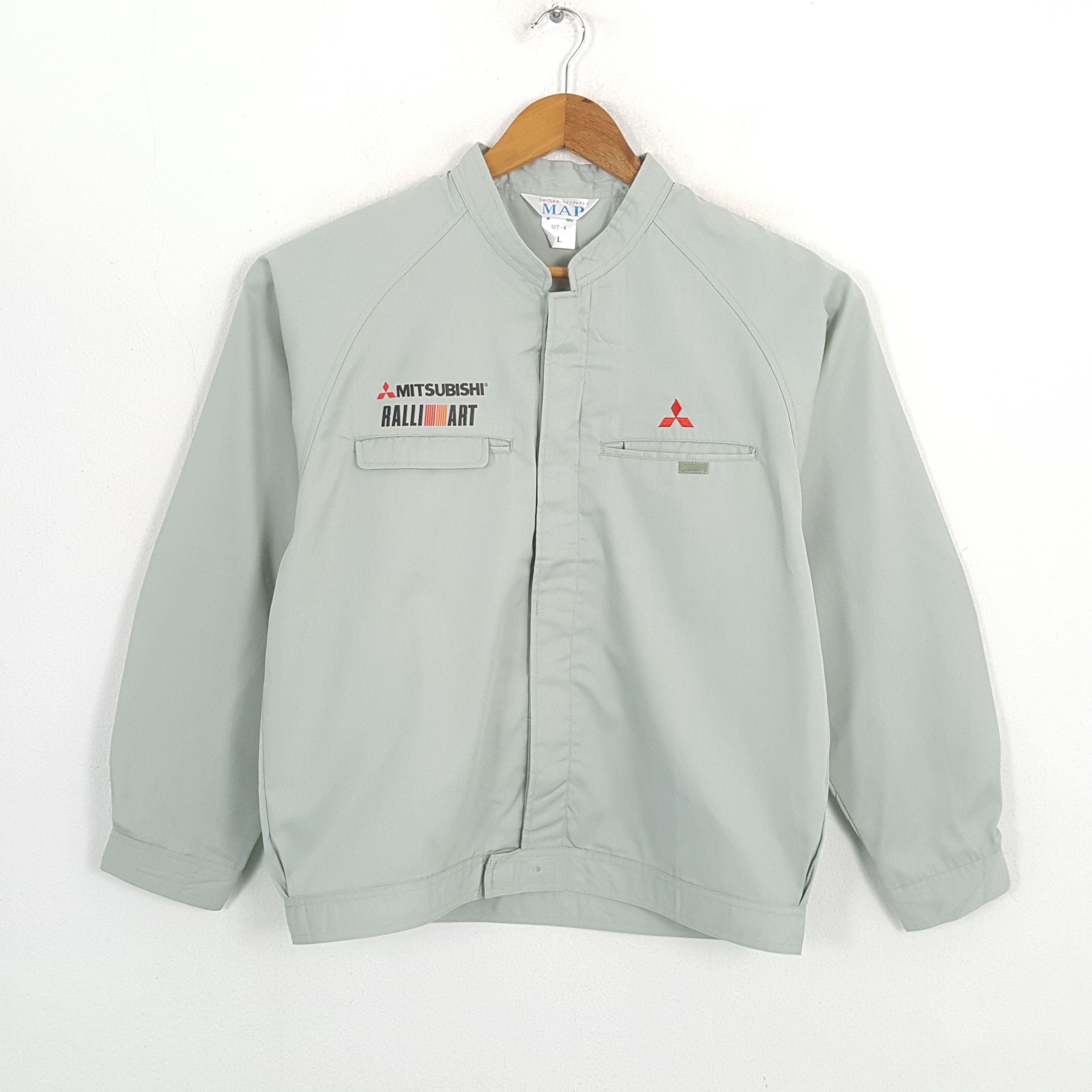 Japanese Brand × Vintage Vintage MITSUBISHI RALLI ART Japanese Racing Custom Jacket Size US M / EU 48-50 / 2 - 3 Thumbnail