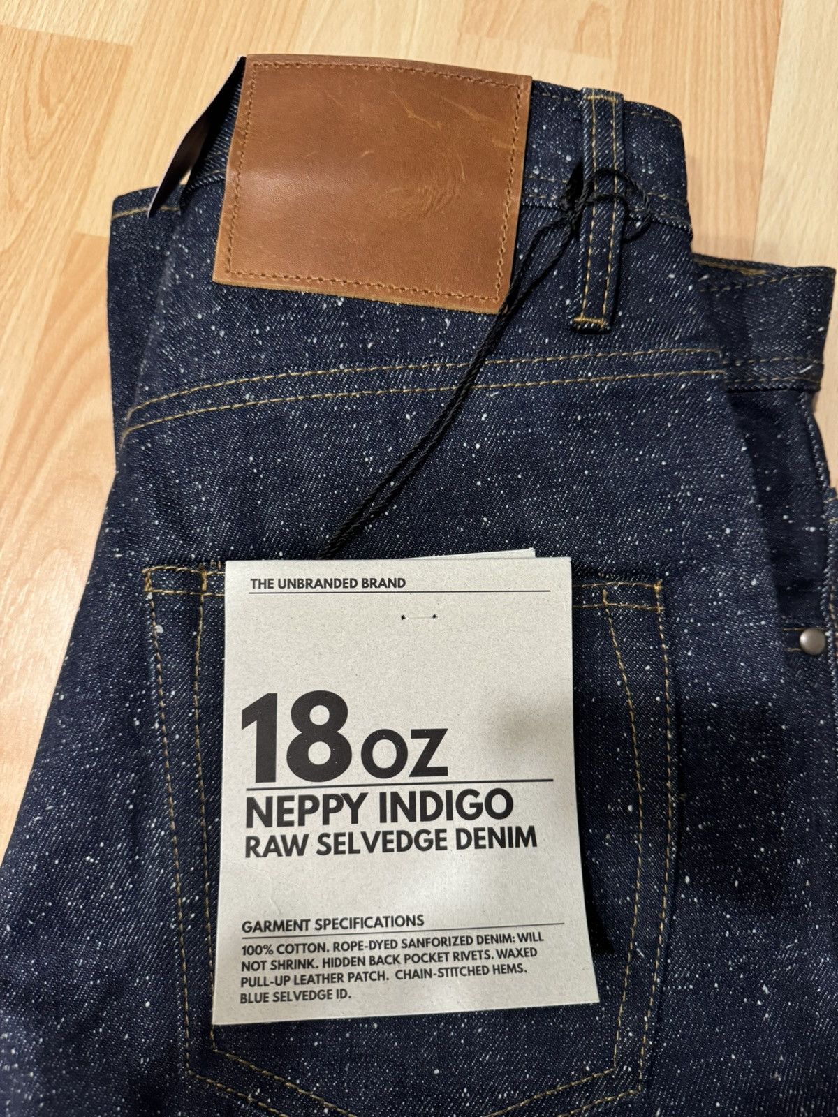 The Unbranded Brand Unbranded Brand Raw Selvedge Denim Jeans Size US 30 / EU 46 - 2 Thumbnail