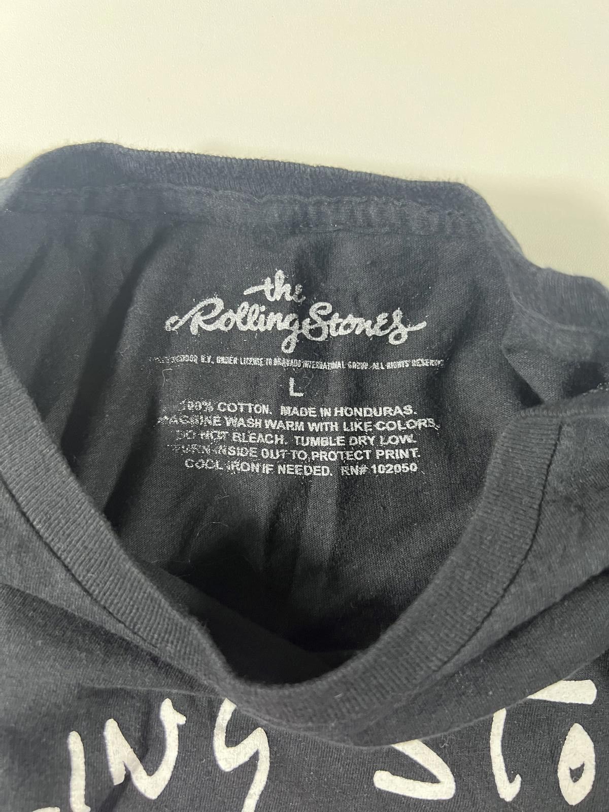 The Rolling Stones The Rolling Stones North American Tour 1975 Black T-Shirt Size US L / EU 52-54 / 3 - 3 Thumbnail