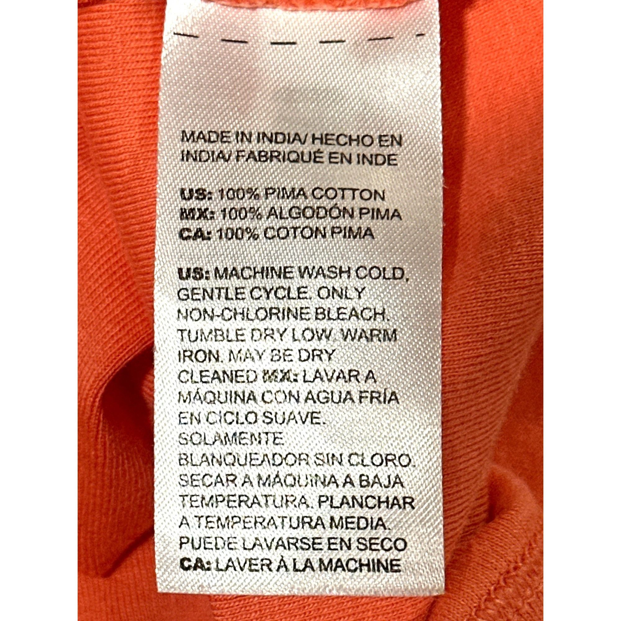 Chicos Chicos The Ultimate Tee Long Sleeve Orange Blouse Size 3 Size XL / US 12-14 / IT 48-50 - 6 Thumbnail