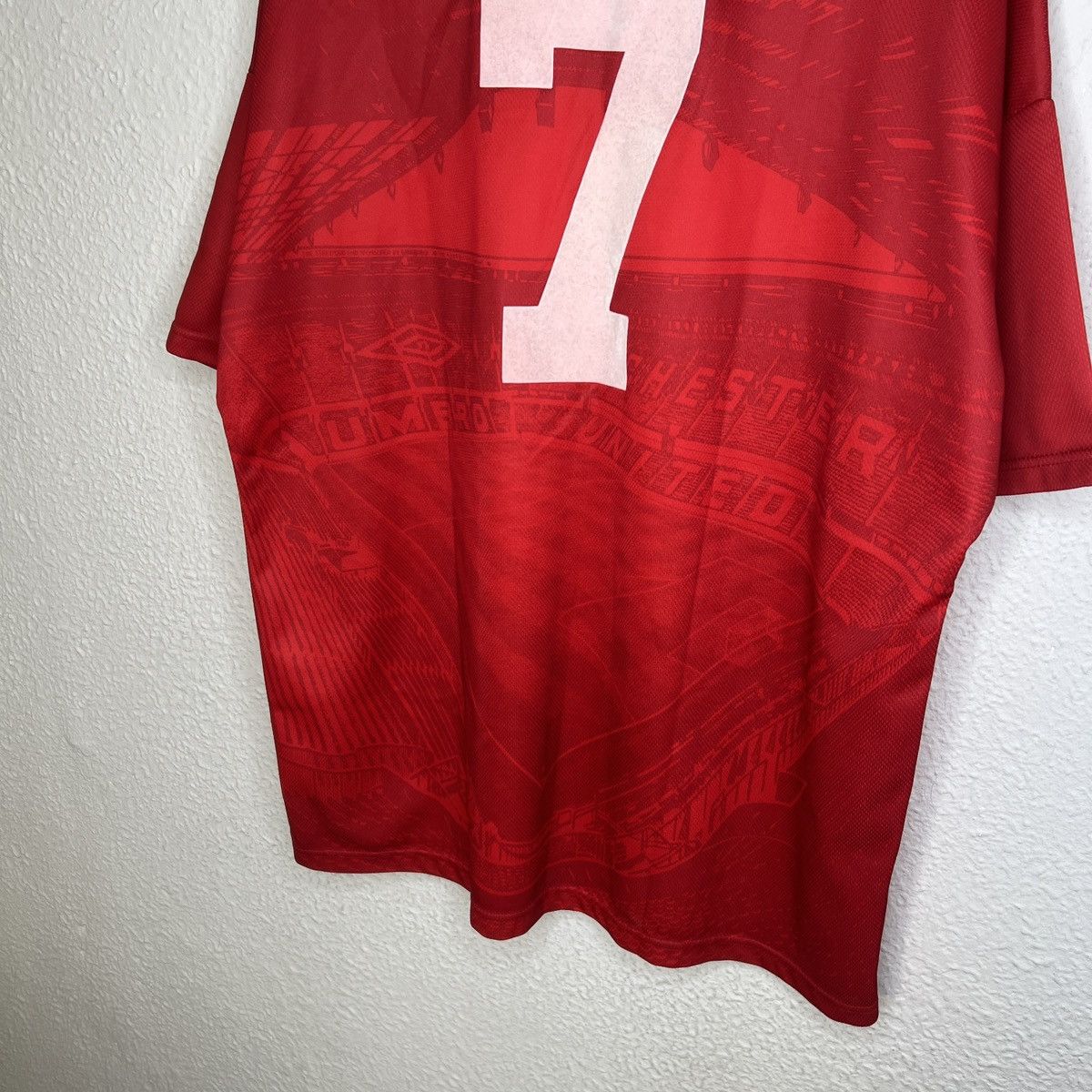 Umbro Manchester United 1994-1995 Umbro Cantona 7 Home Kit Jersey Size US XL / EU 56 / 4 - 7 Thumbnail
