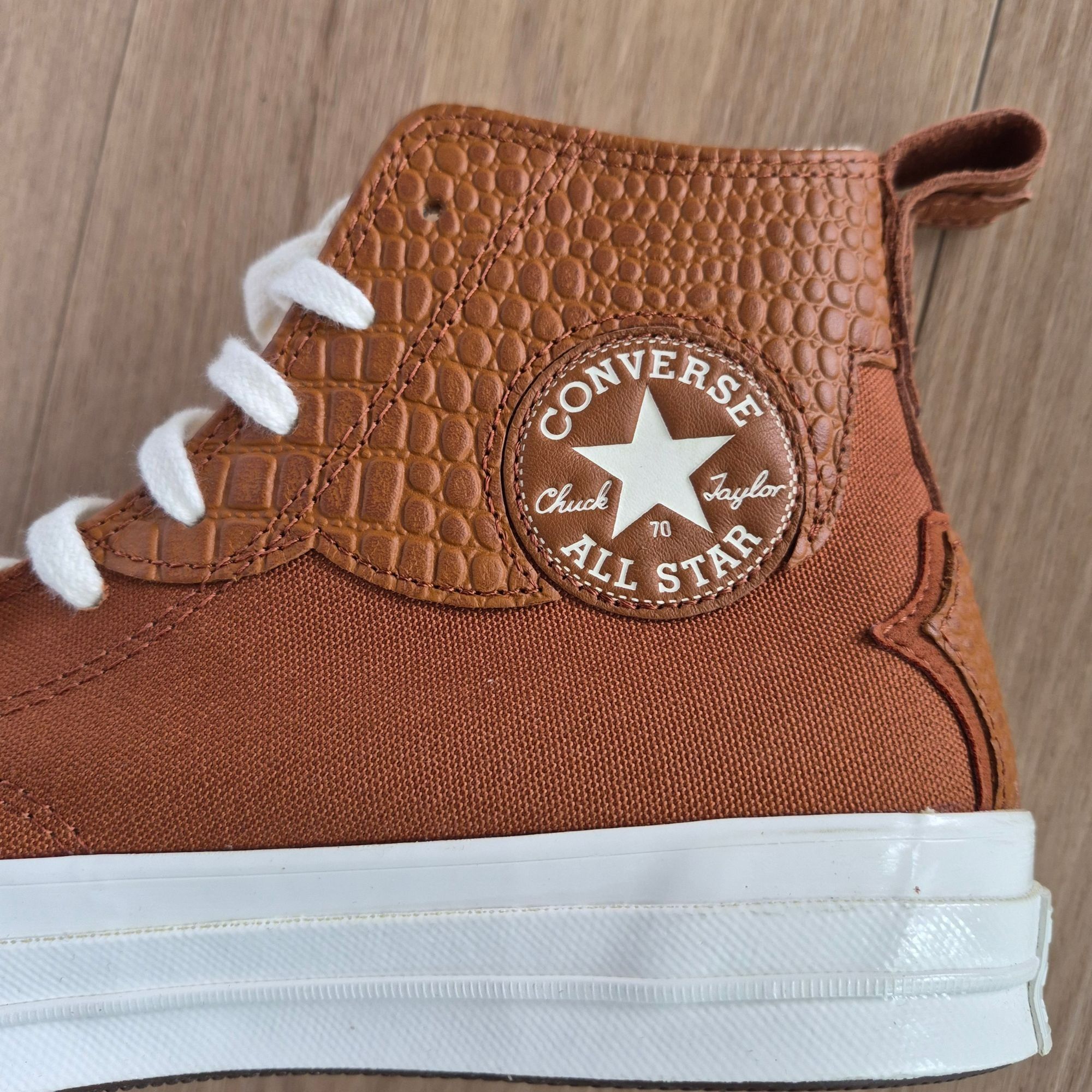 Converse ⭐Converse Chuck 70 High size 6.5 Men's shoes Sneakers Brown Size US 6.5 / EU 39-40 - 9 Thumbnail