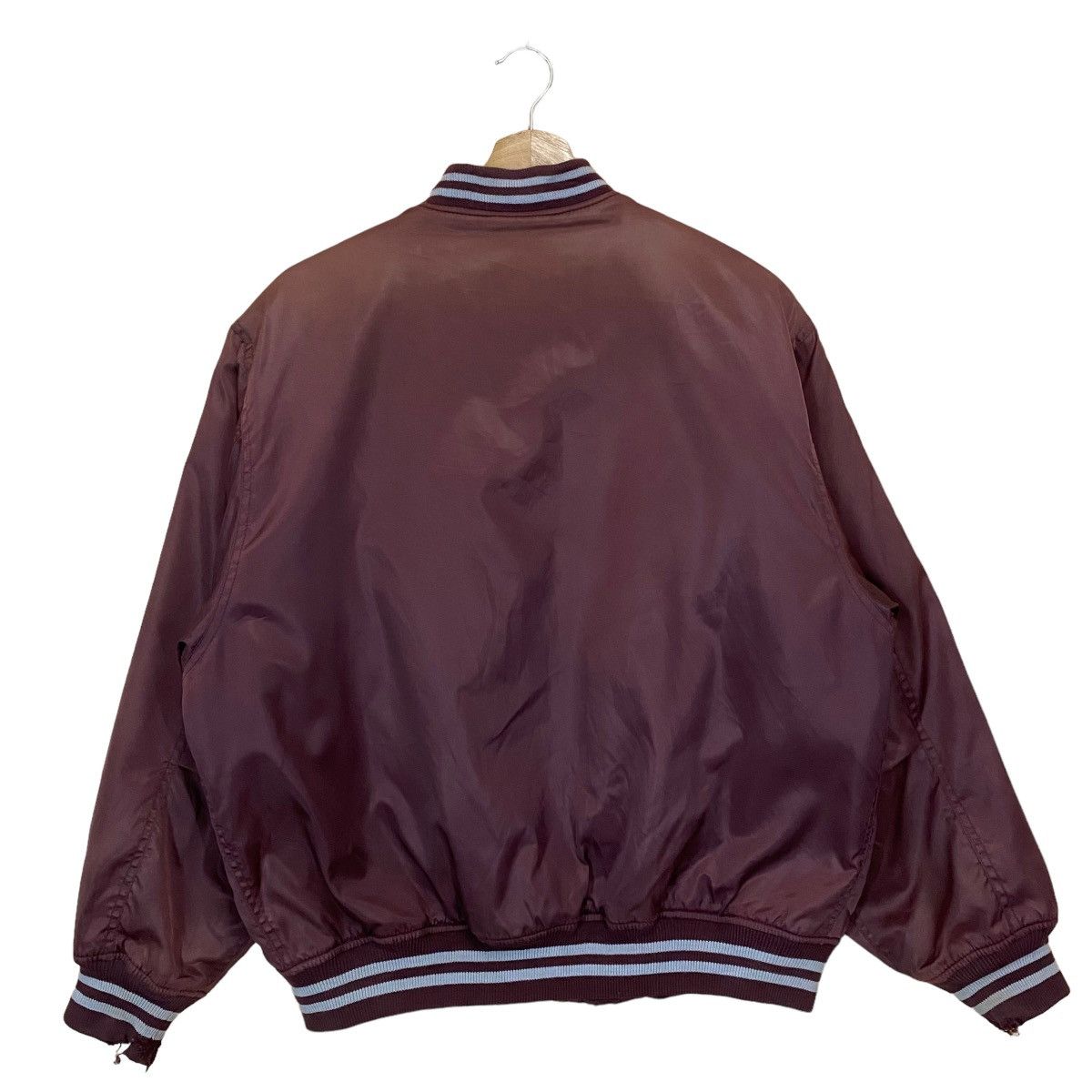 Vintage Vintage 90s University Georgetown Hoyas Bomber Jacket Size US M / EU 48-50 / 2 - 6 Thumbnail