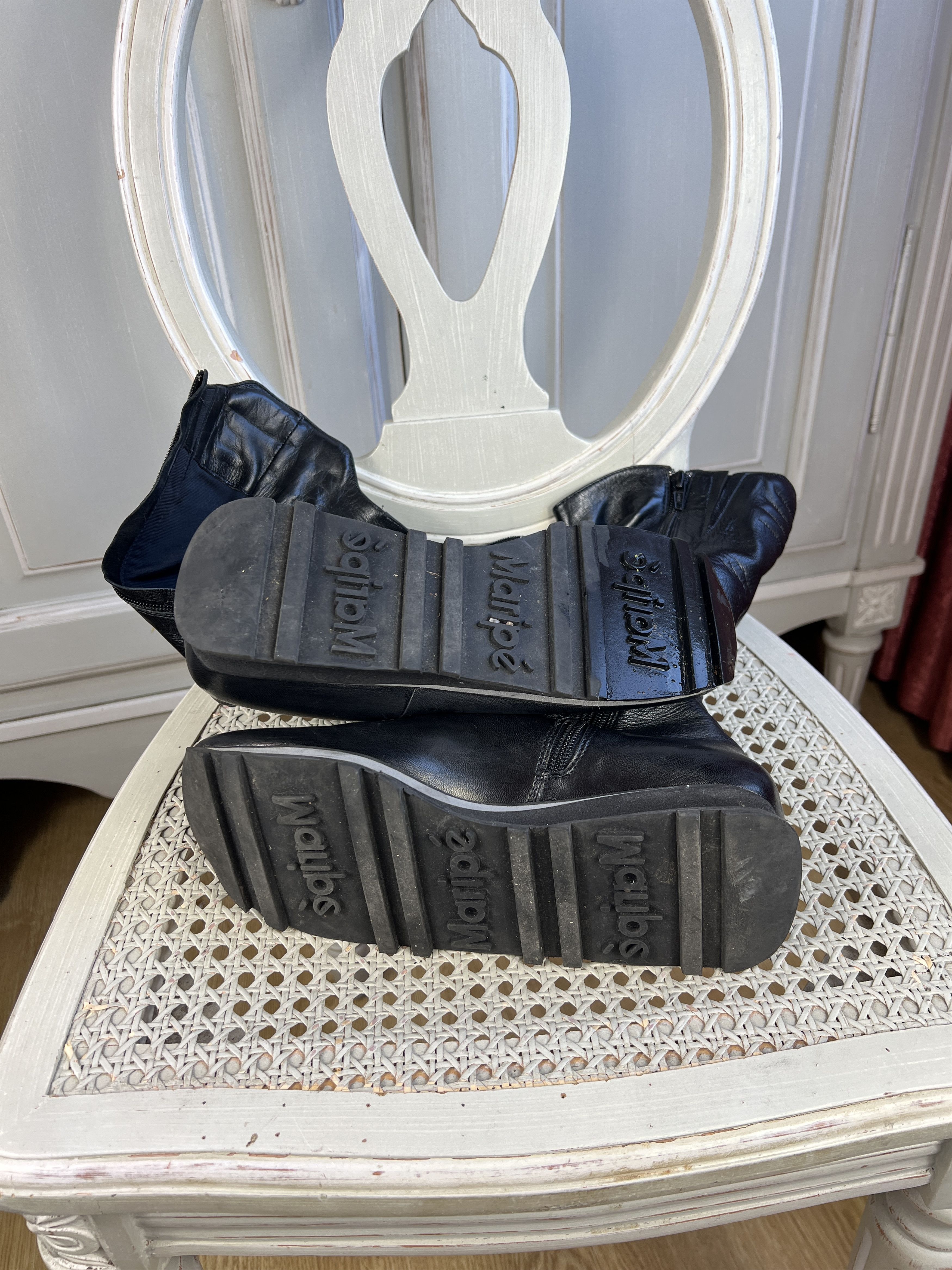 Other MOTO BOOTS Y2K WRESTLING BOXING VINTAGE Size US 7 / EU 40 - 9 Thumbnail