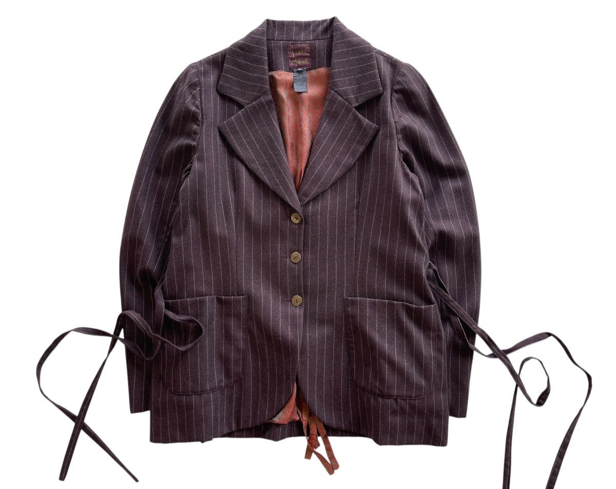 Isabel Marant Isabel Marant Pinstripe Coat Size S / US 4 / IT 40 - 2 Thumbnail