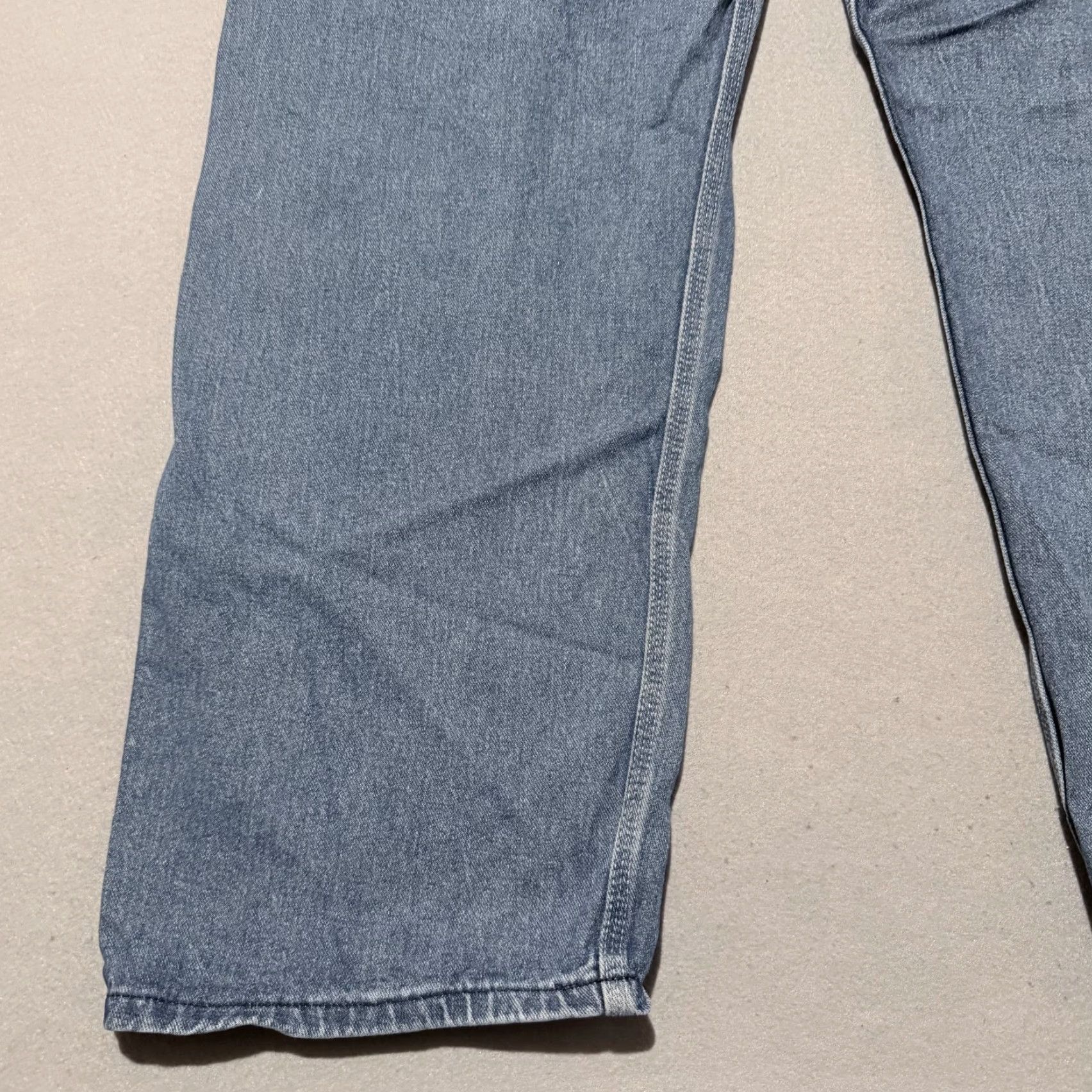 Dickies VINTAGE Dickies Bib Overall Blue Denim Adult 38x30 Workwear Carpenter 90s Dickies Overall Denim Blue Adult 38x30 Womens Size 26" / US 2 / IT 38 - 6 Thumbnail