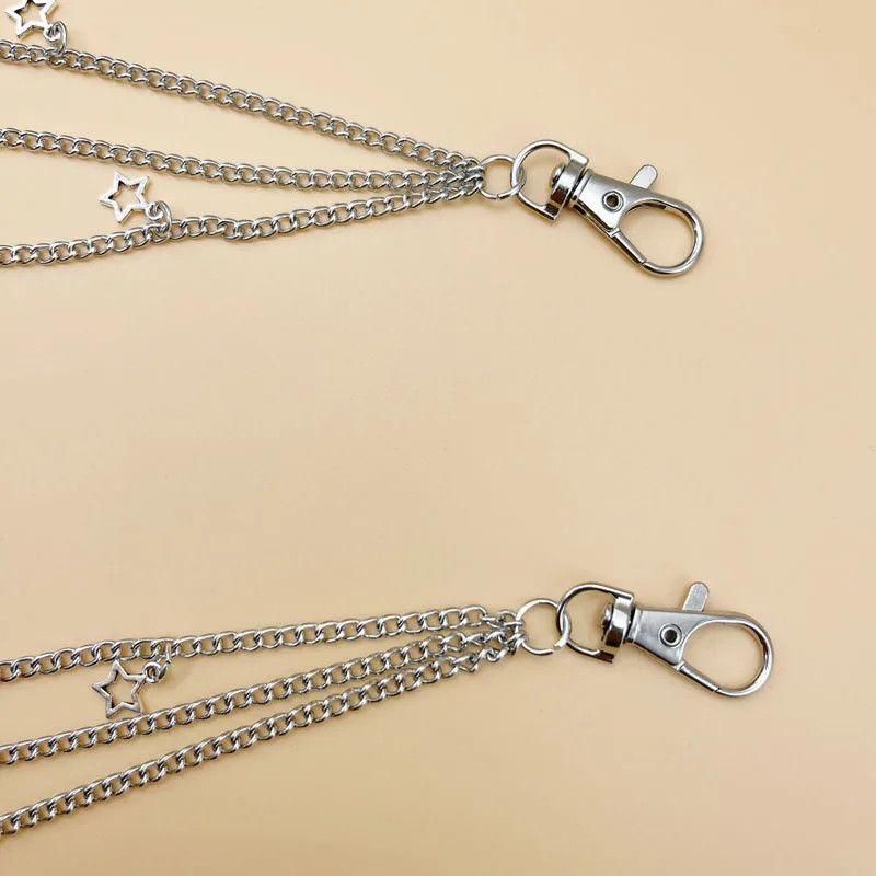 Vintage Layered Star Chain Size ONE SIZE - 3 Thumbnail